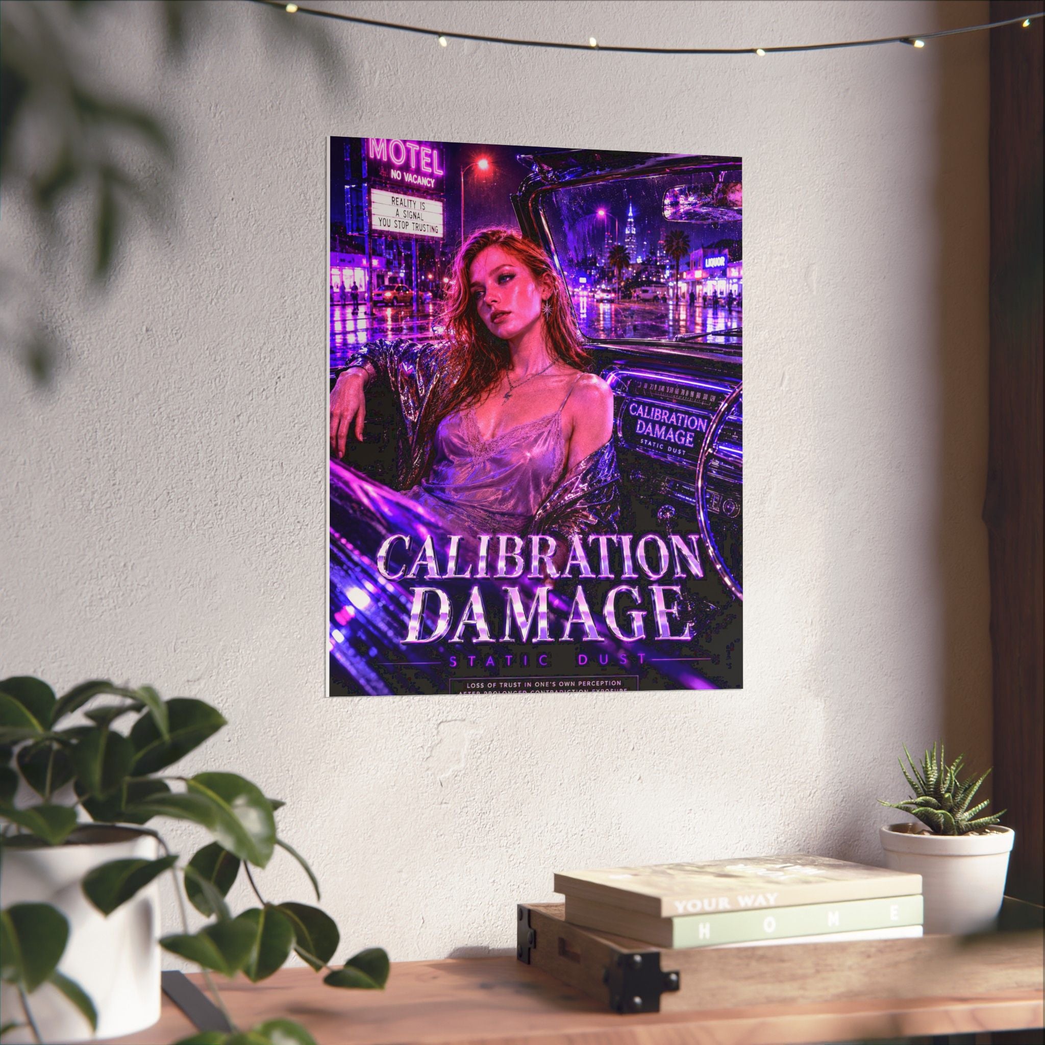 Calibration Damage | Emotional Wall Art Print | Static Dust Lexicon Poster