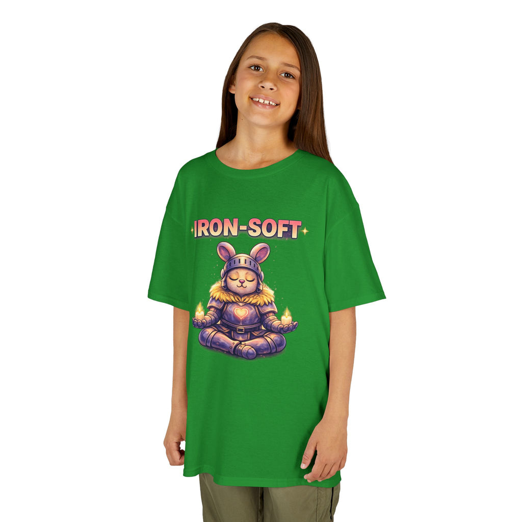 IRON-SOFT Kids T-Shirt — Strength & Gentle Resilience Tee