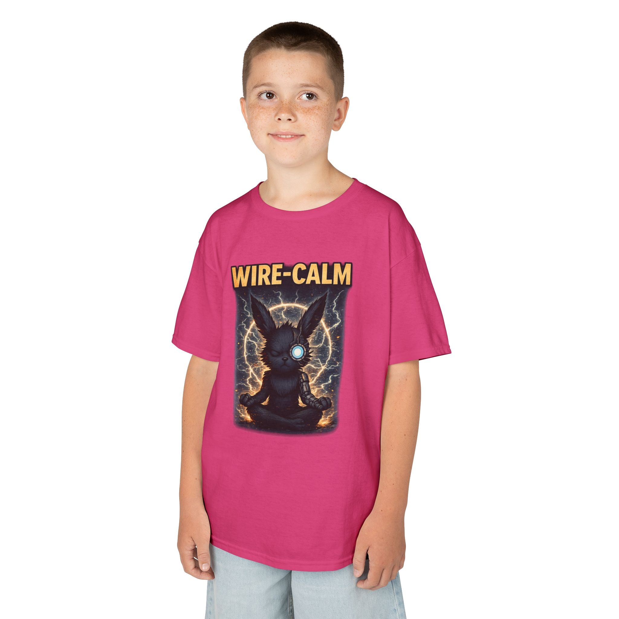 WIRE-CALM Kids T-Shirt — Focus & Calm Under Pressure Tee