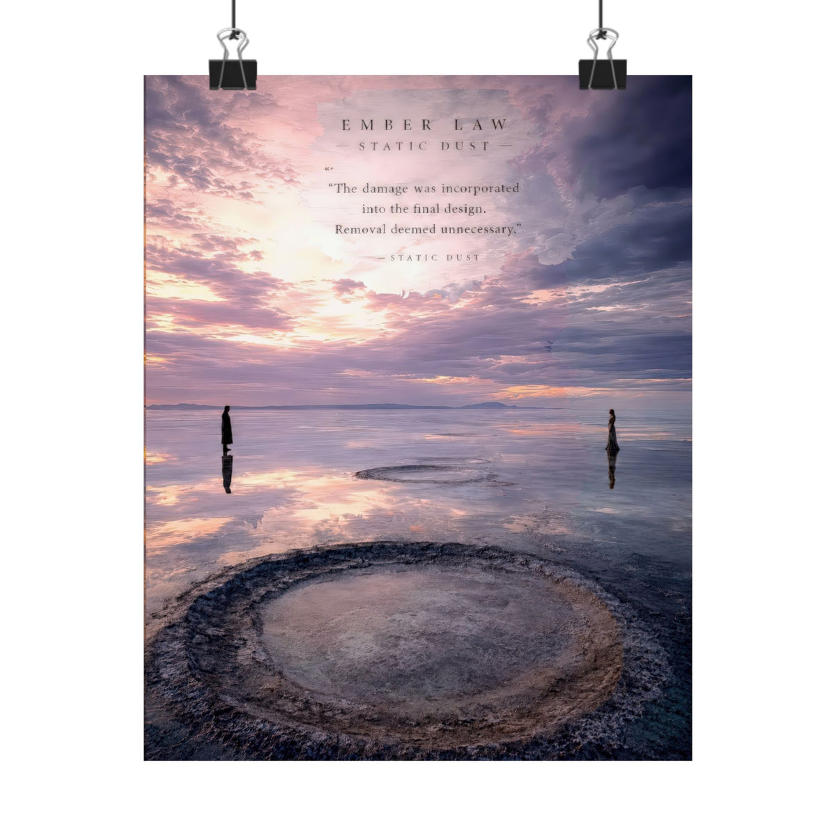 EMBER LAW - Static Dust Archive 007 | Fine Art Print | Archive Reproduction - Museum Print