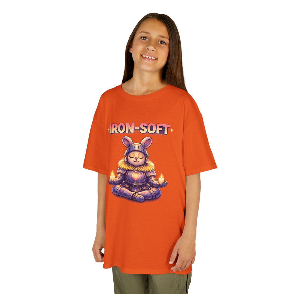 IRON-SOFT Kids T-Shirt — Strength & Gentle Resilience Tee