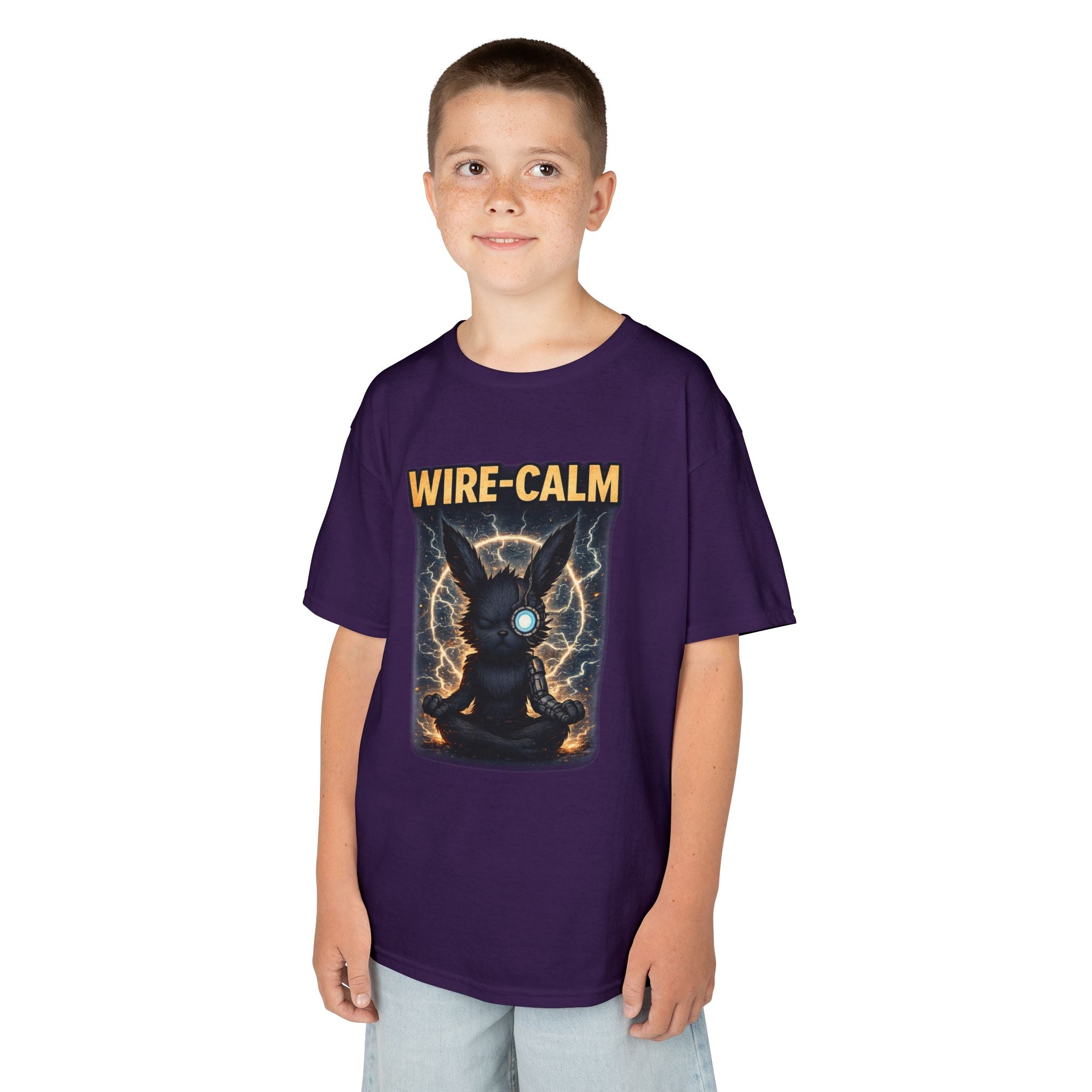 WIRE-CALM Kids T-Shirt — Focus & Calm Under Pressure Tee