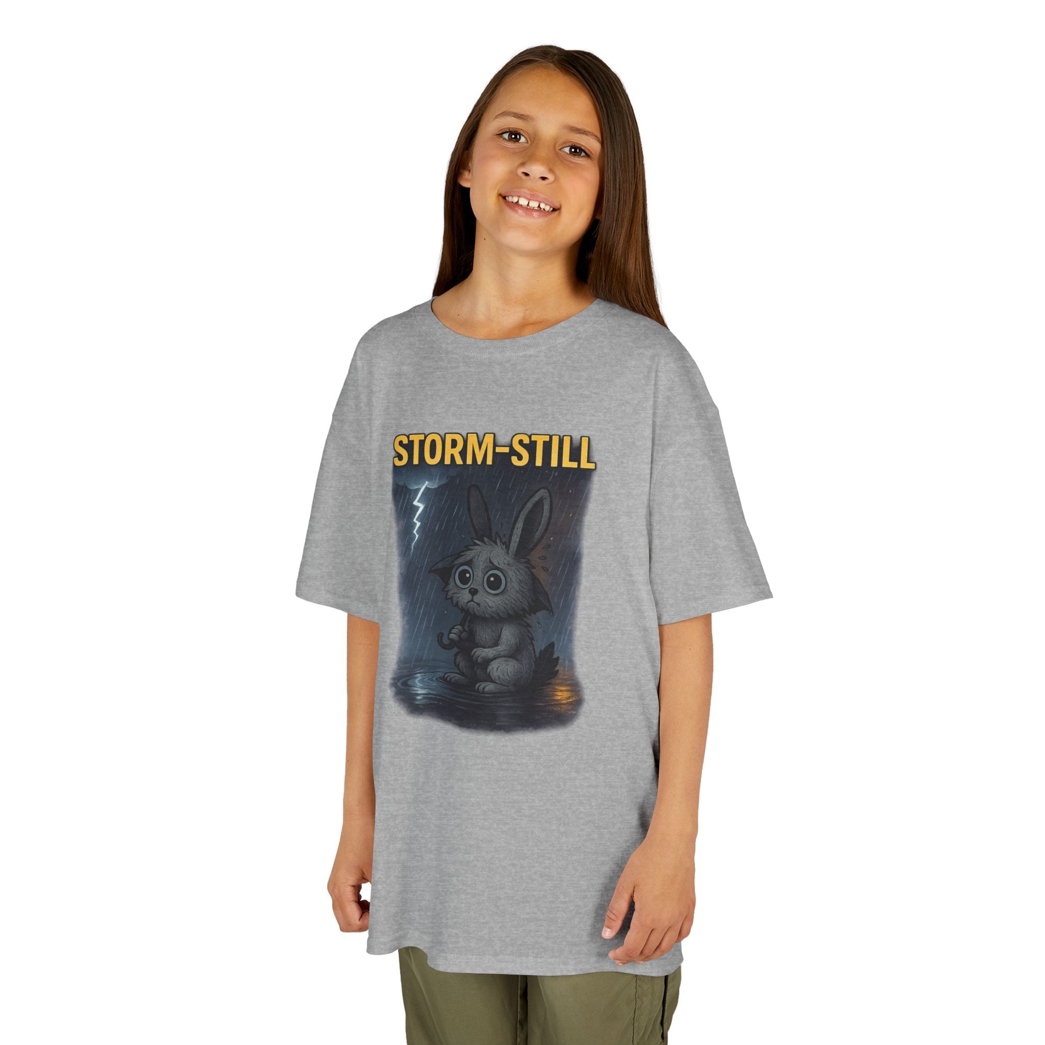 STORM-STILL Kids T-Shirt — Calm & Emotional Regulation Tee
