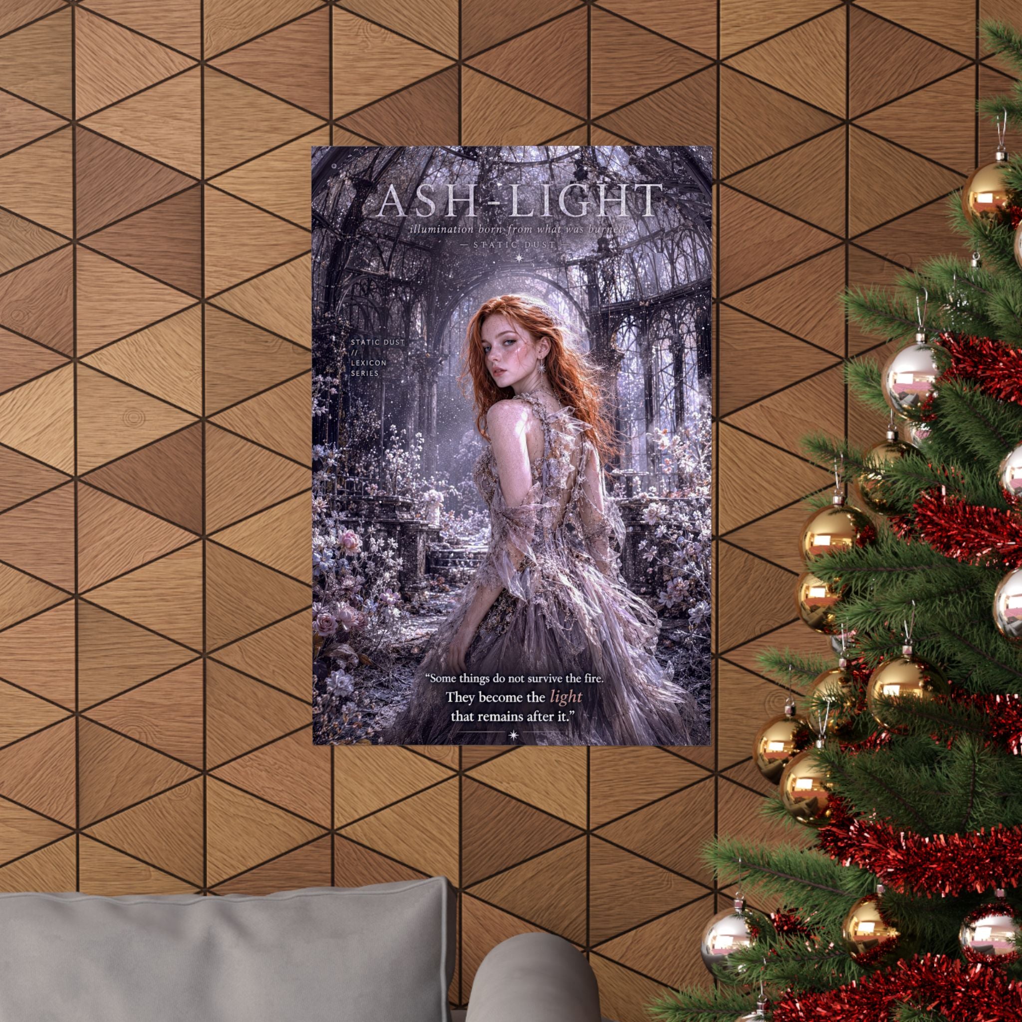 ASH-LIGHT — Static Dust Lexicon Print | Fine Art Poster | Archive 005