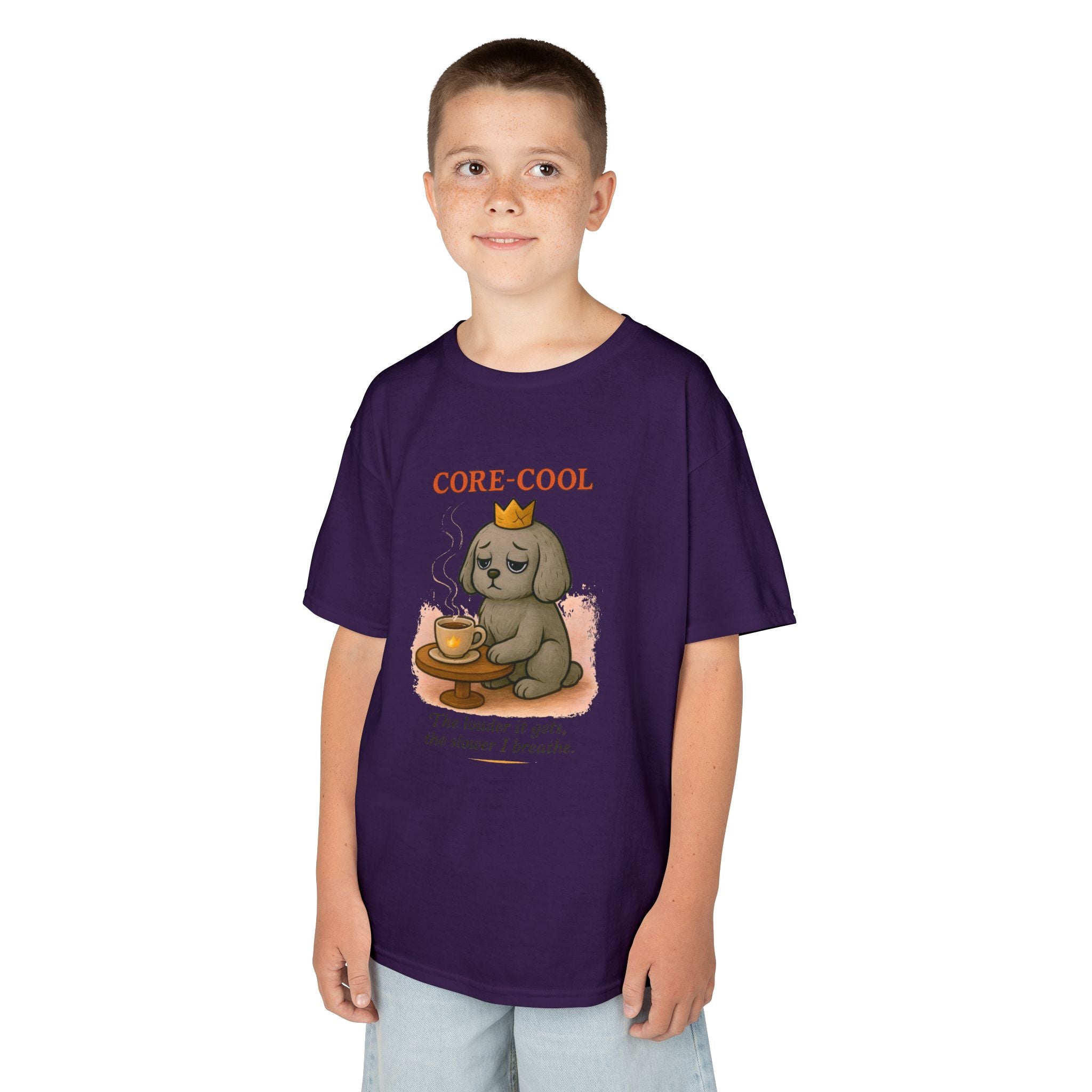 CORE-COOL Kids T-Shirt — Confidence & Emotional Stability Tee