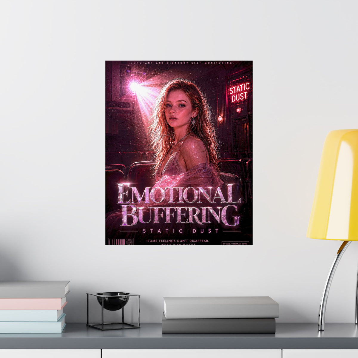 Emotional Buffering | Emotional Wall Art Print | Static Dust Visual Lexicon