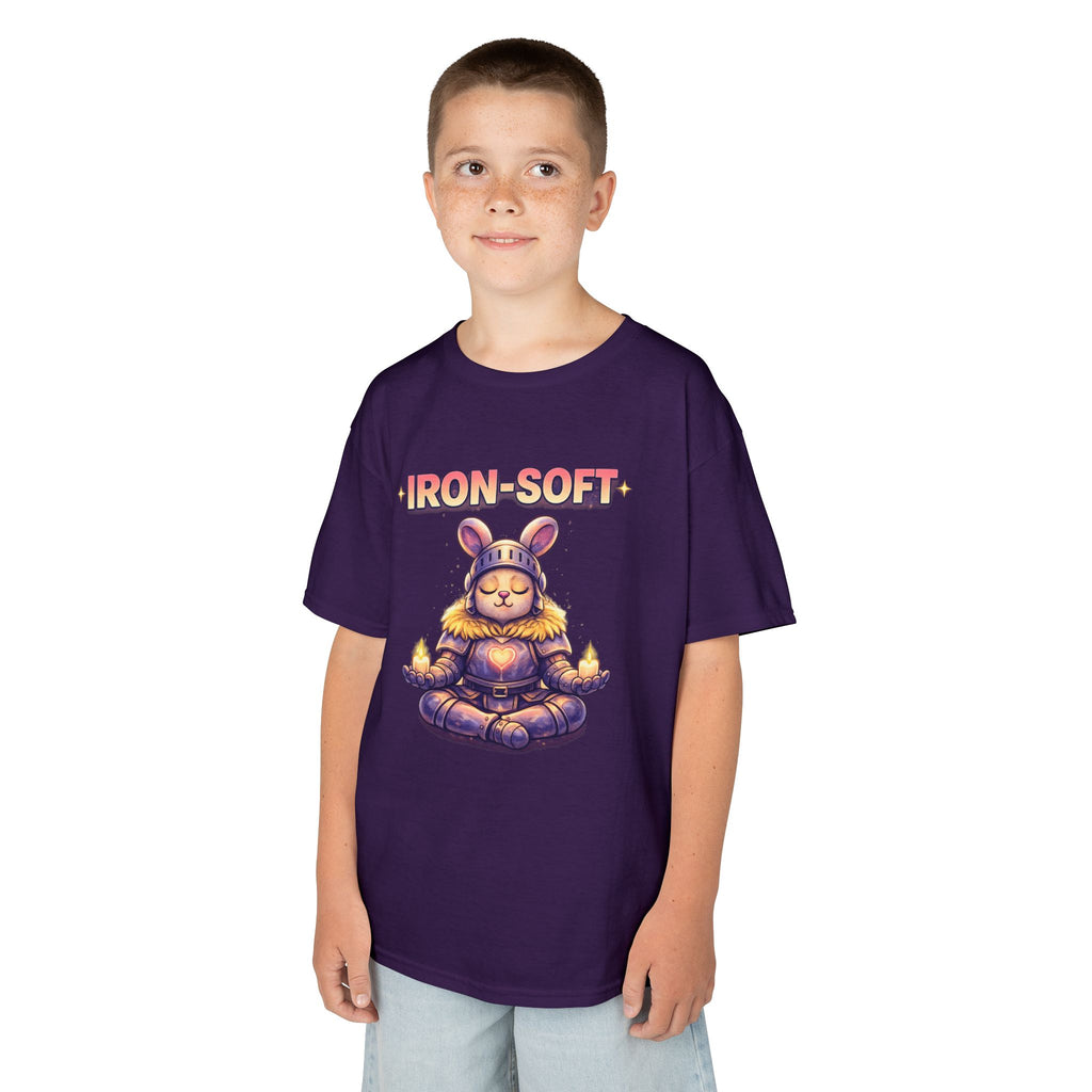IRON-SOFT Kids T-Shirt — Strength & Gentle Resilience Tee
