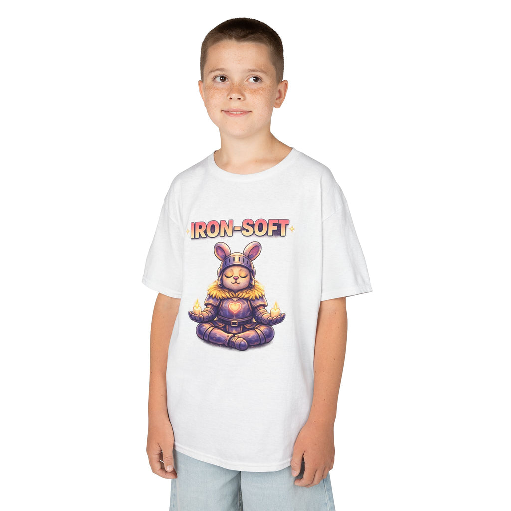 IRON-SOFT Kids T-Shirt — Strength & Gentle Resilience Tee