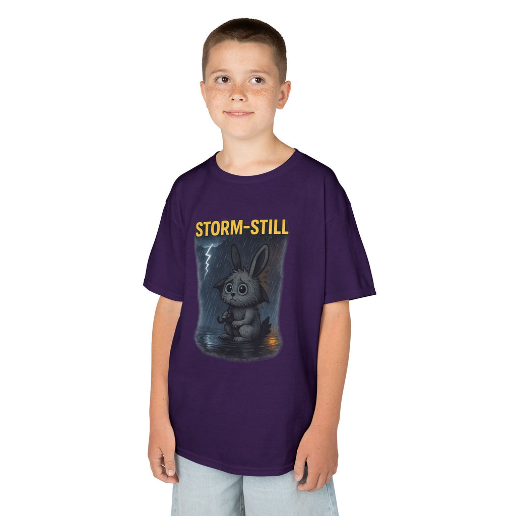 STORM-STILL Kids T-Shirt — Calm & Emotional Regulation Tee