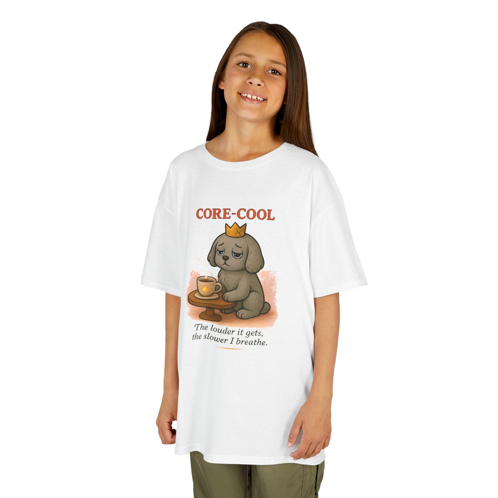 CORE-COOL Kids T-Shirt — Confidence & Emotional Stability Tee