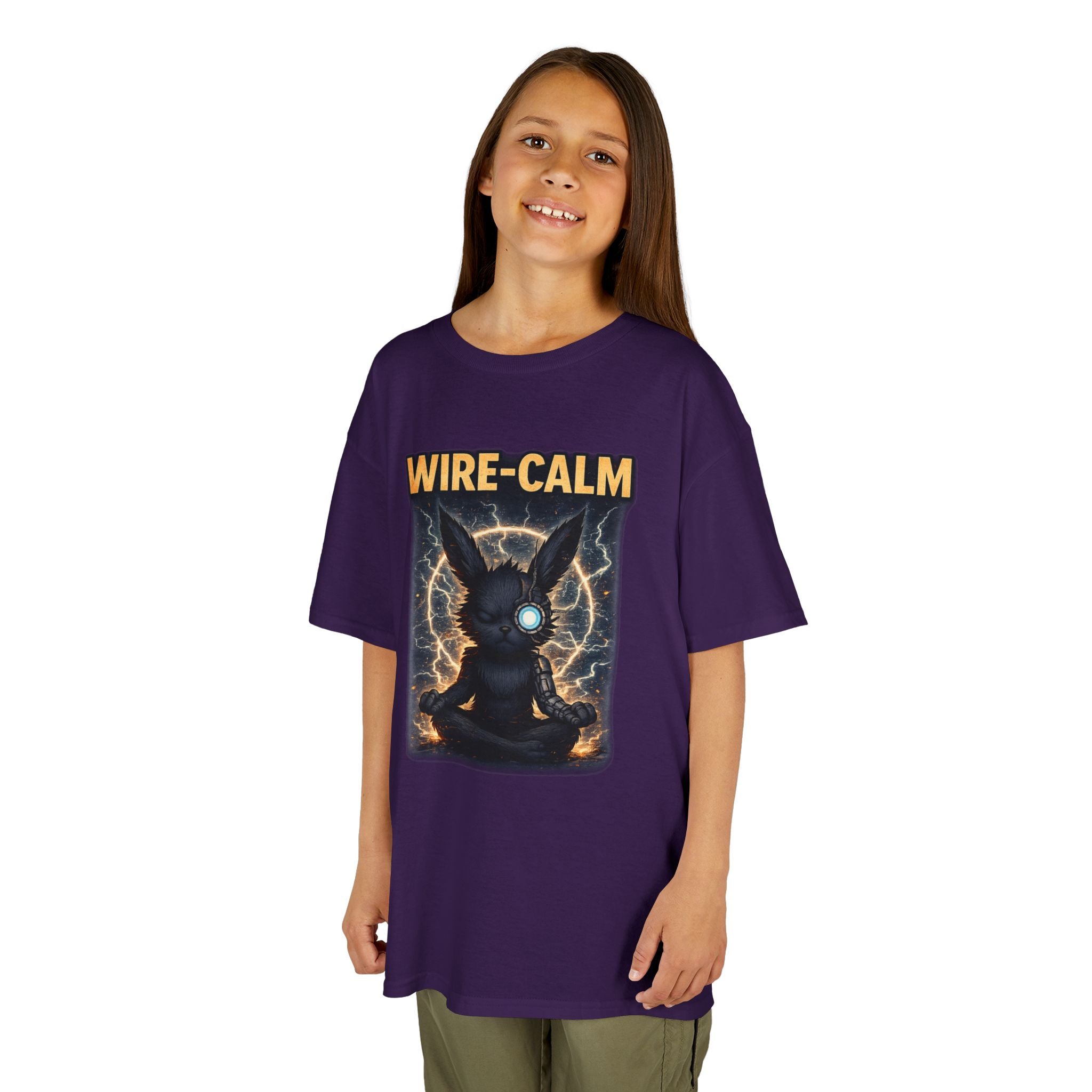WIRE-CALM Kids T-Shirt — Focus & Calm Under Pressure Tee