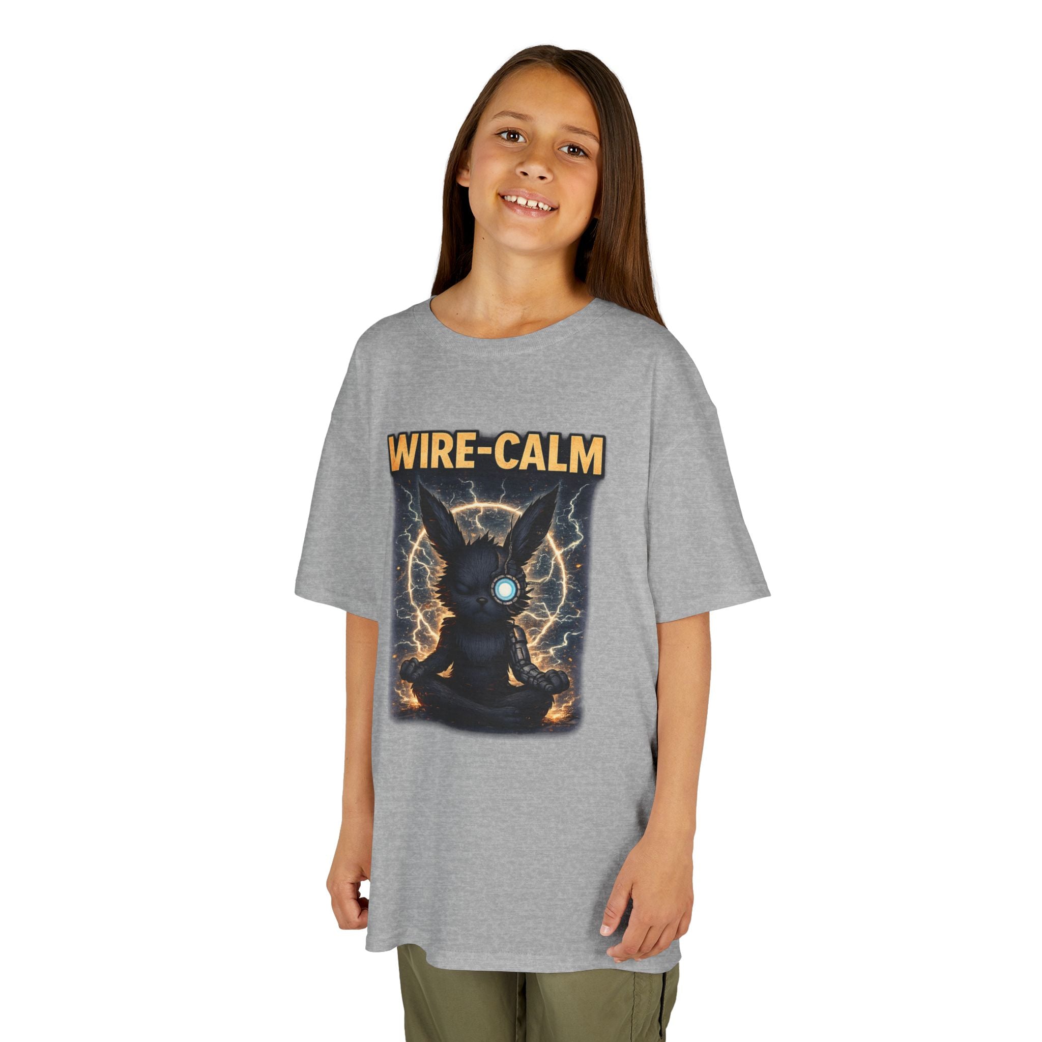 WIRE-CALM Kids T-Shirt — Focus & Calm Under Pressure Tee