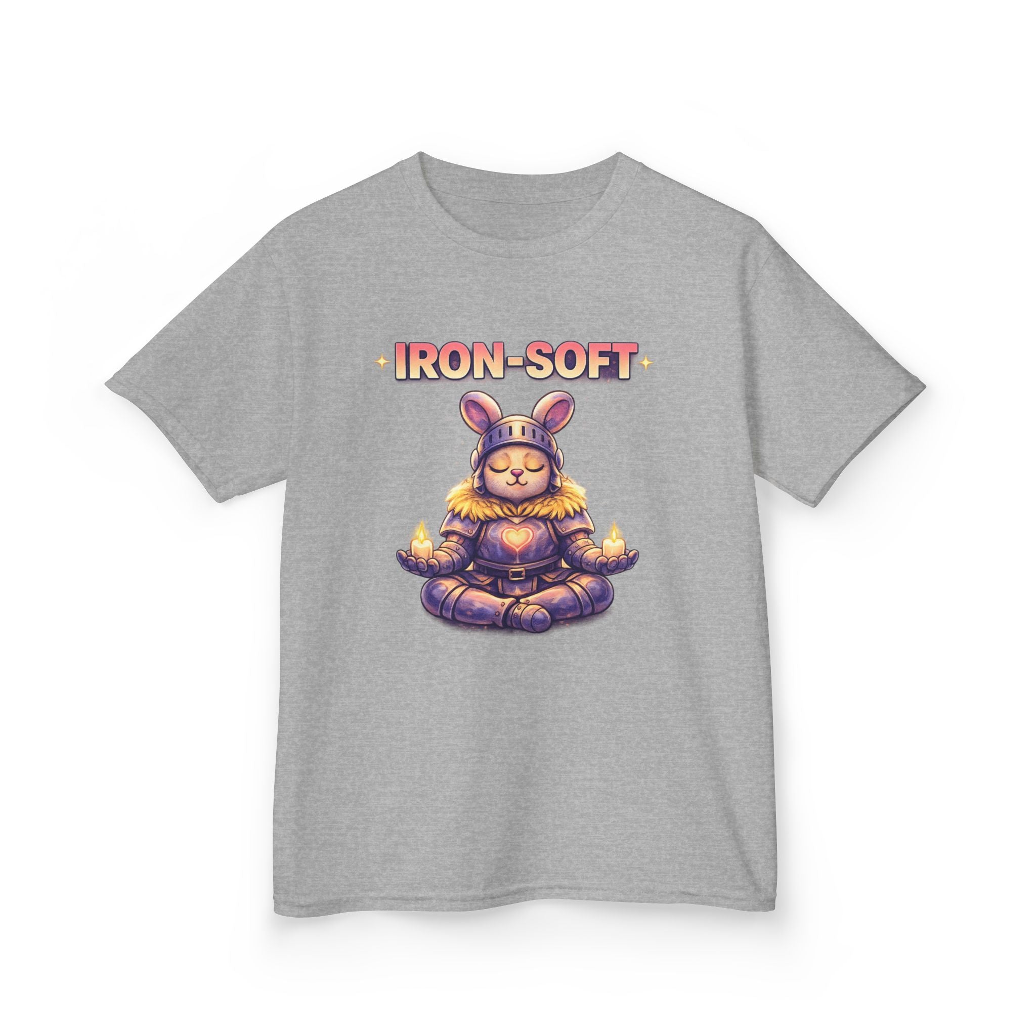 IRON-SOFT Kids T-Shirt — Strength & Gentle Resilience Tee