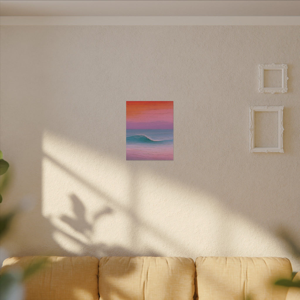 Evening's Quiet Pulse — Framed Art Print