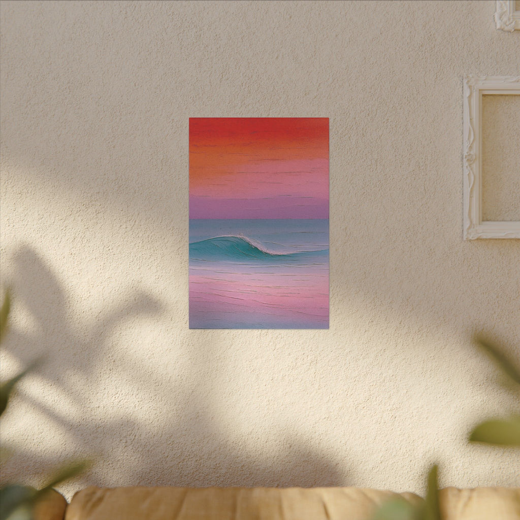 Evening's Quiet Pulse — Framed Art Print