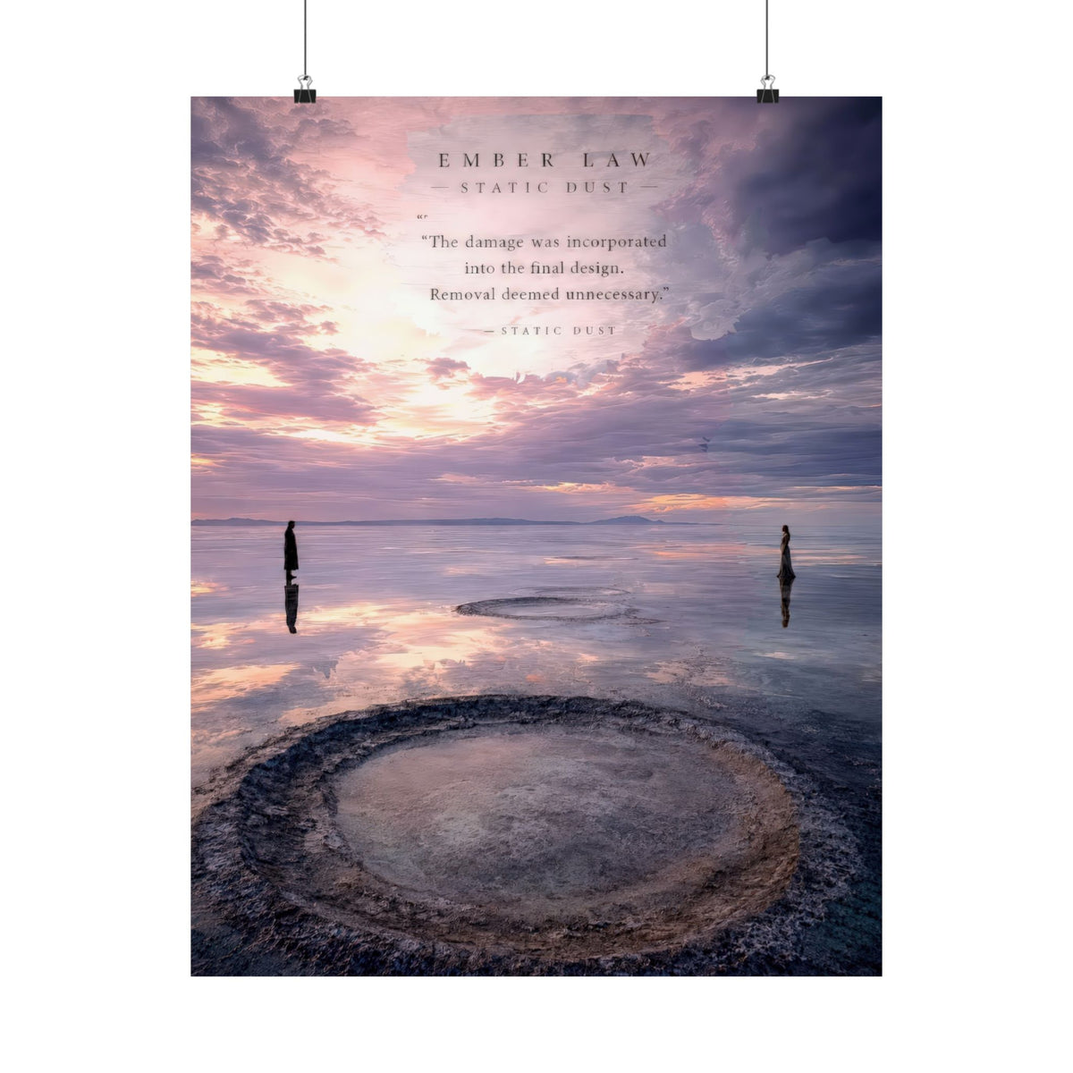 EMBER LAW - Static Dust Archive 007 | Fine Art Print | Archive Reproduction - Museum Print