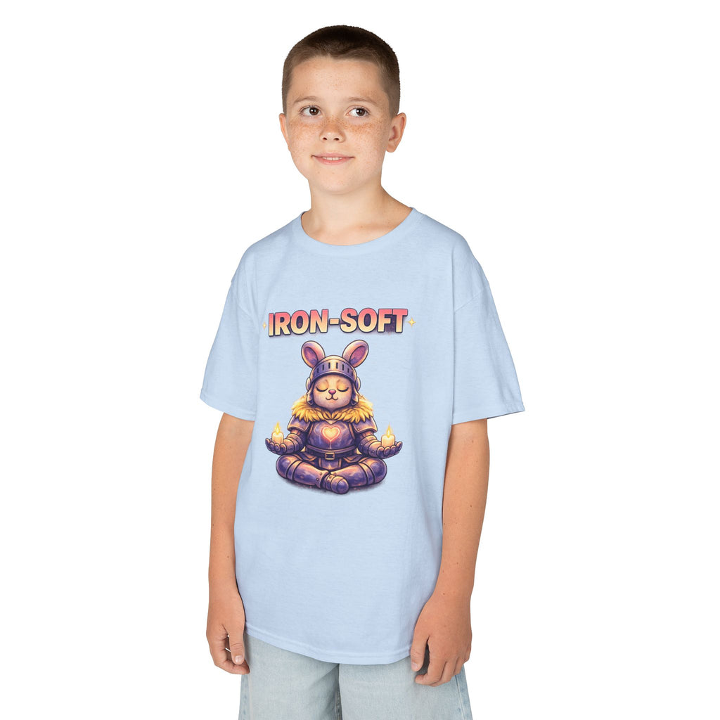 IRON-SOFT Kids T-Shirt — Strength & Gentle Resilience Tee