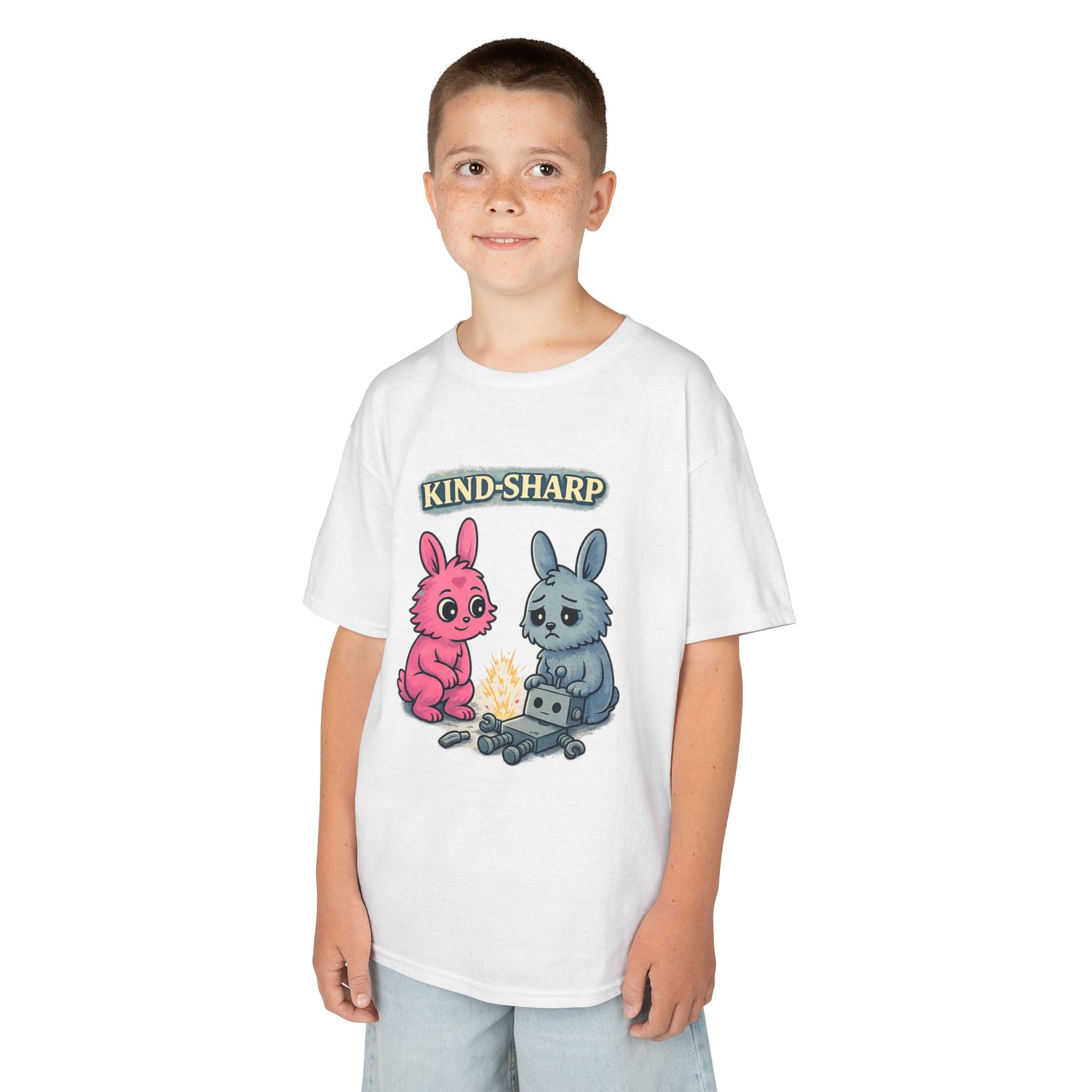 KIND-SHARP Kids T-Shirt — Boundaries & Kindness Tee