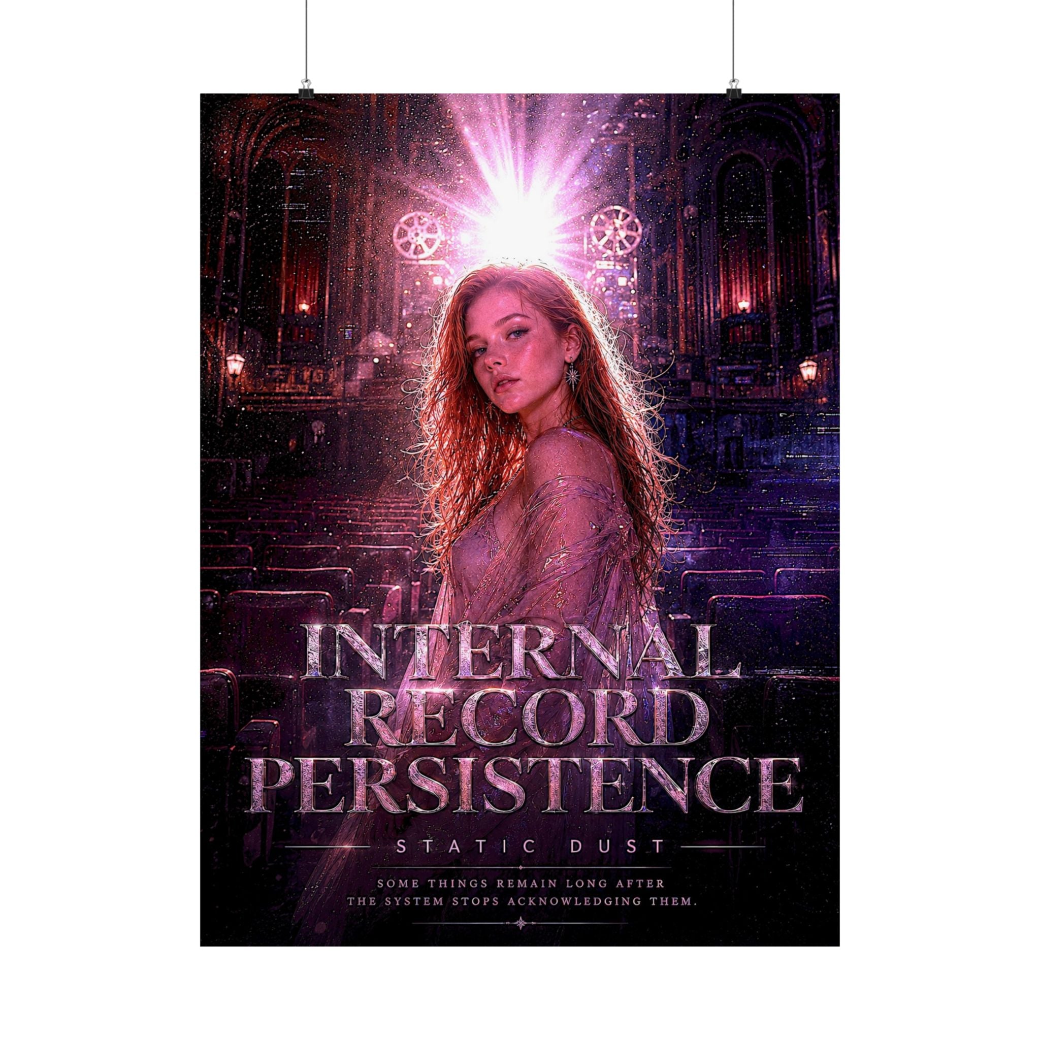 Internal Record Persistence | Emotional Wall Art Print | Static Dust Visual Lexicon