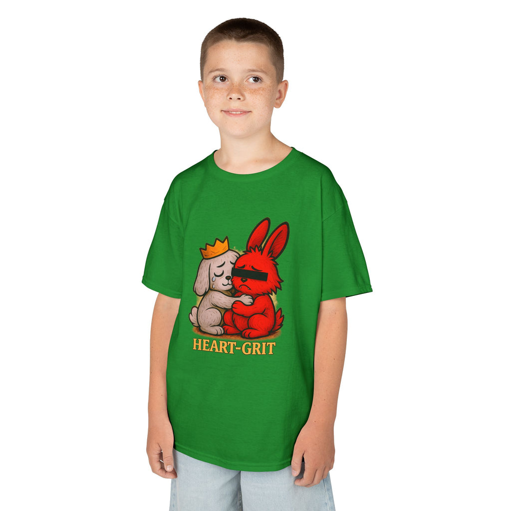 HEART-GRIT Kids T-Shirt - Emotional Strength & Resilience Tee