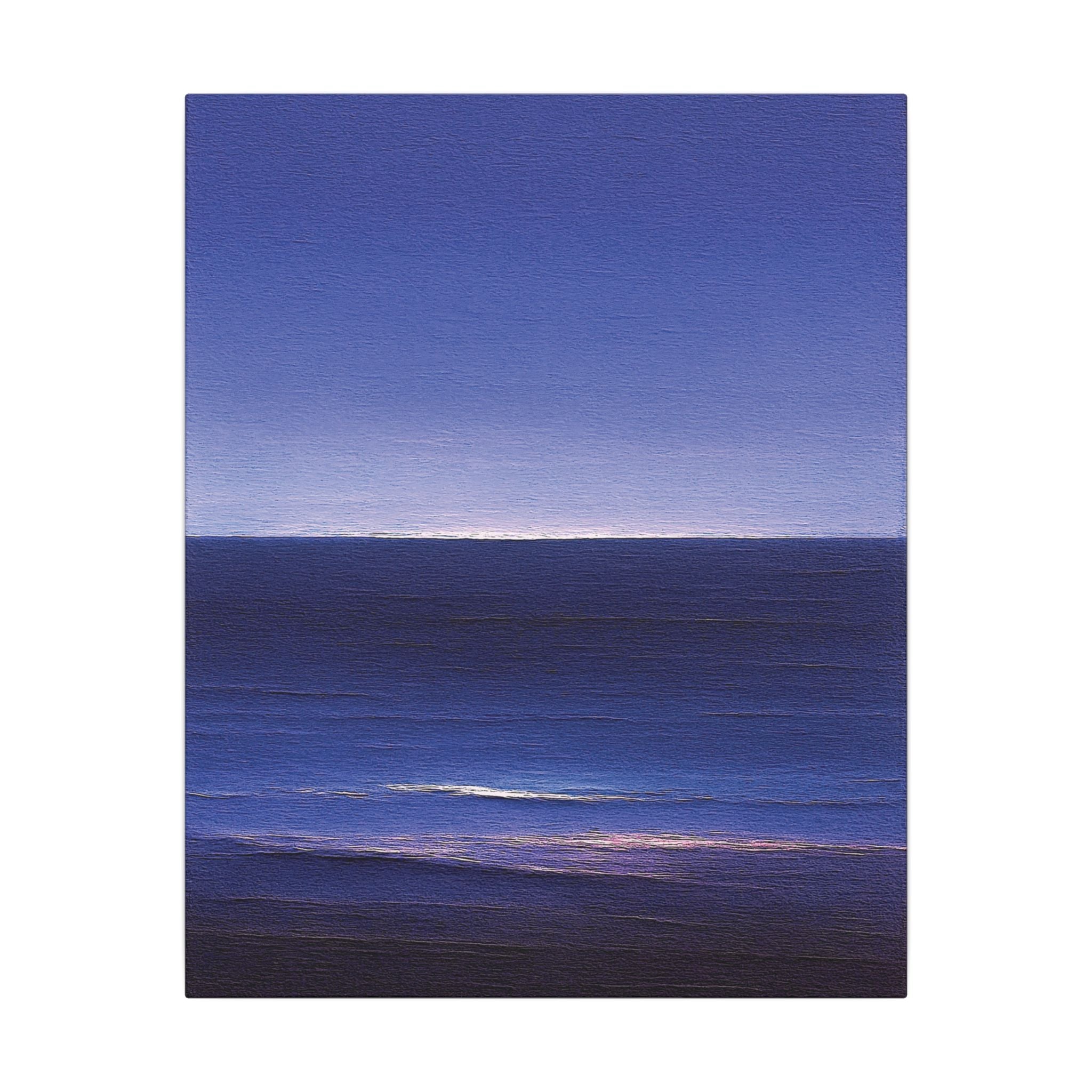 Night's Last Glow — Framed Art Print