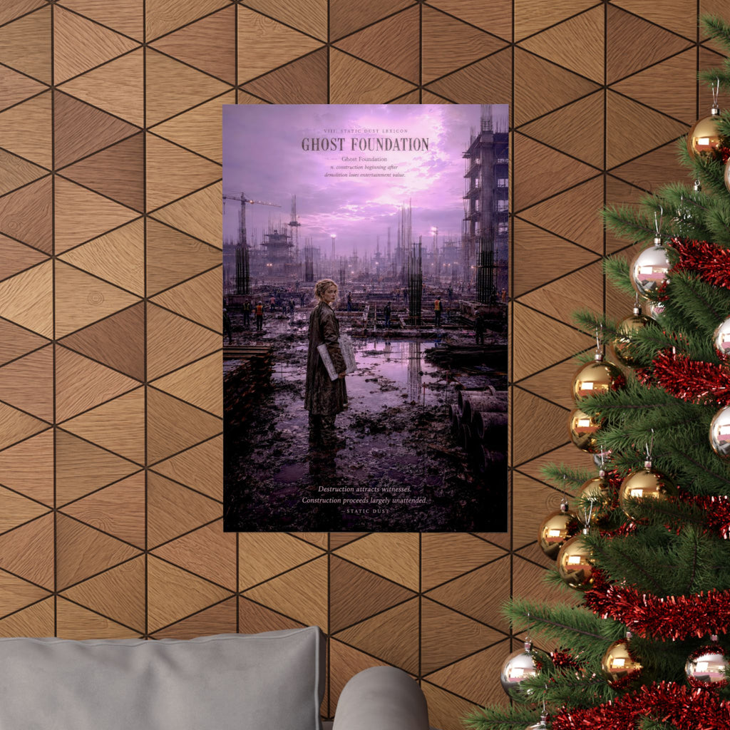 GHOST FOUNDATION — Static Dust Archive 006 | Fine Art Print | Archive Reproduction