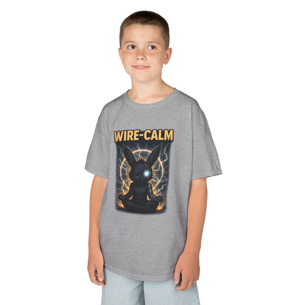 WIRE-CALM Kids T-Shirt — Focus & Calm Under Pressure Tee