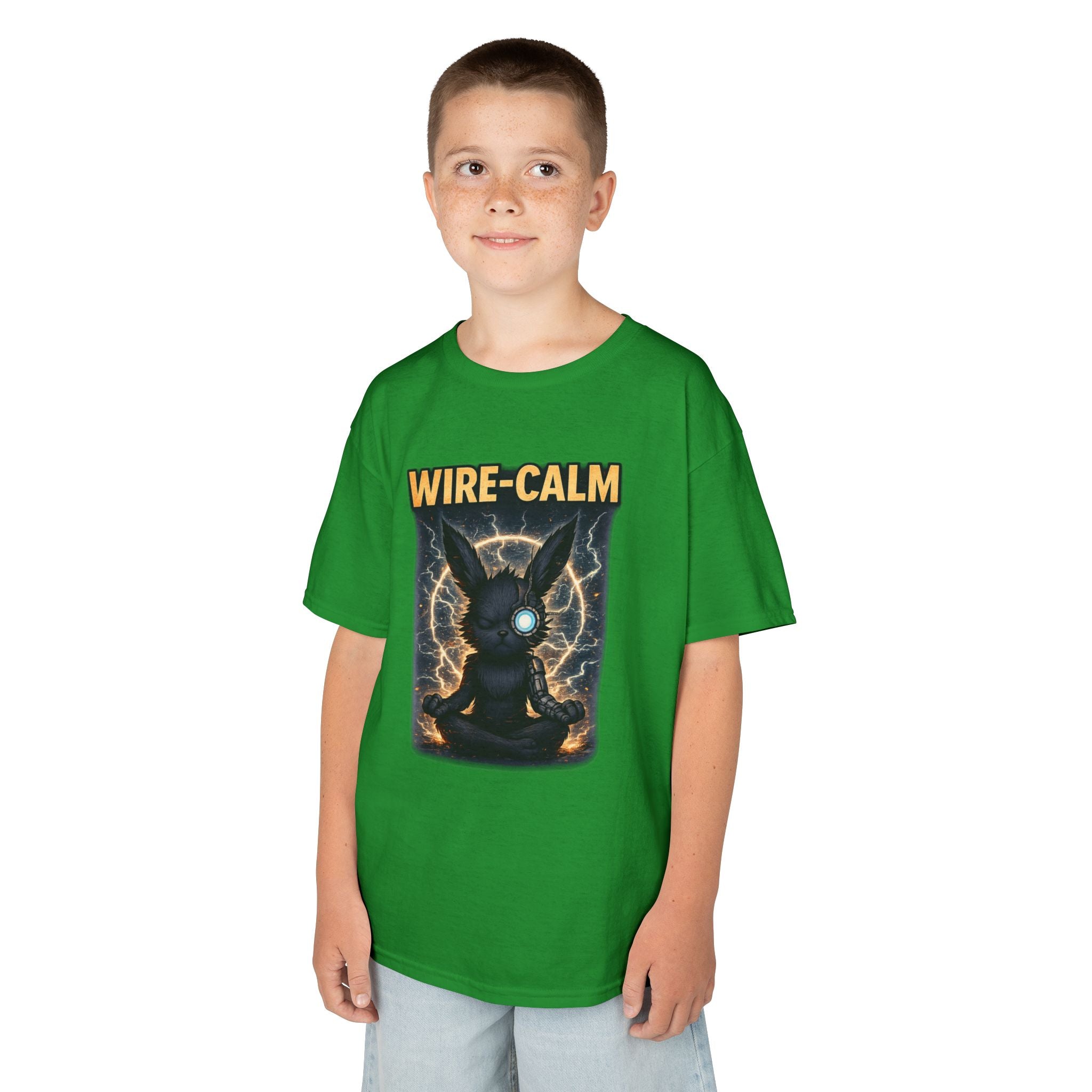 WIRE-CALM Kids T-Shirt — Focus & Calm Under Pressure Tee