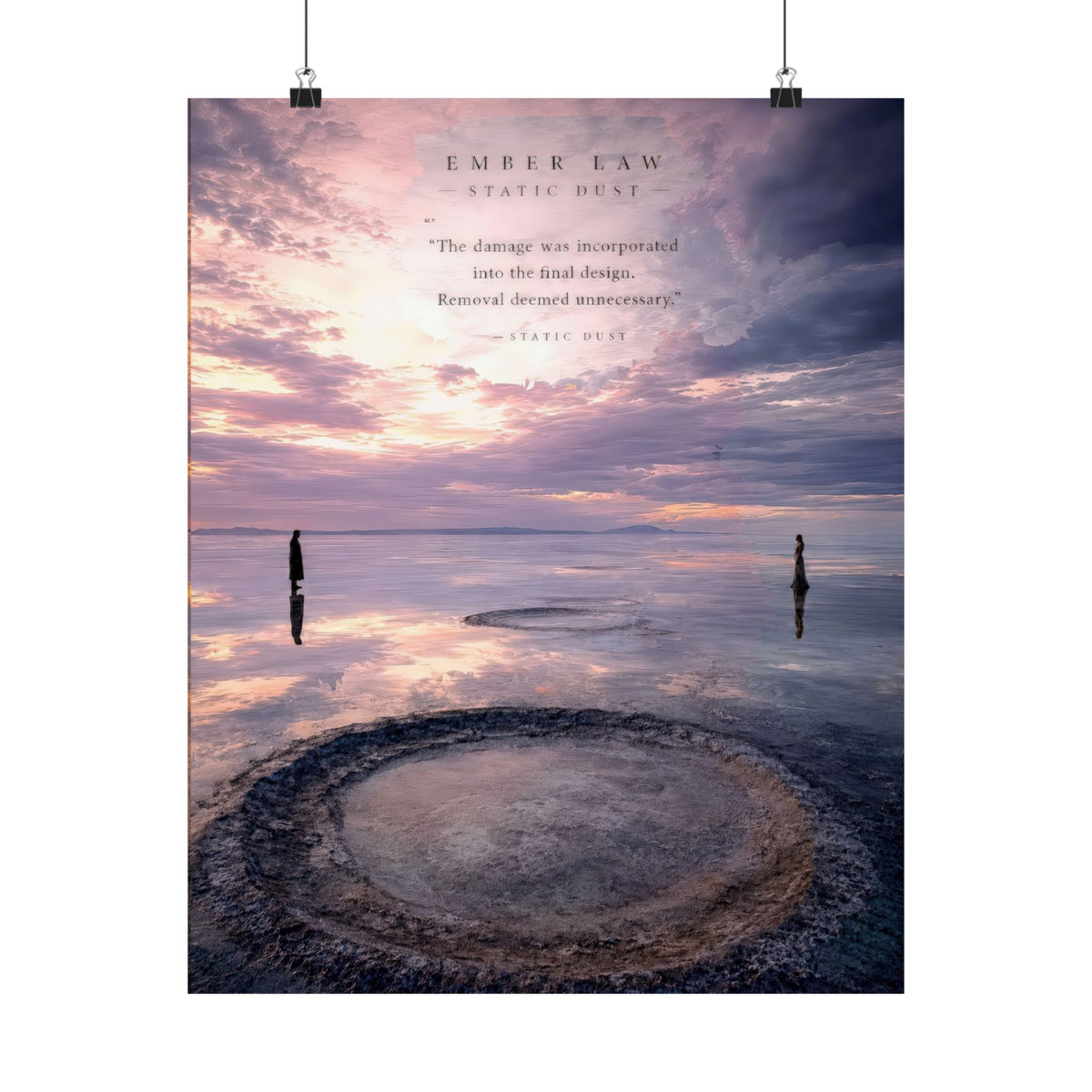 EMBER LAW - Static Dust Archive 007 | Fine Art Print | Archive Reproduction - Museum Print