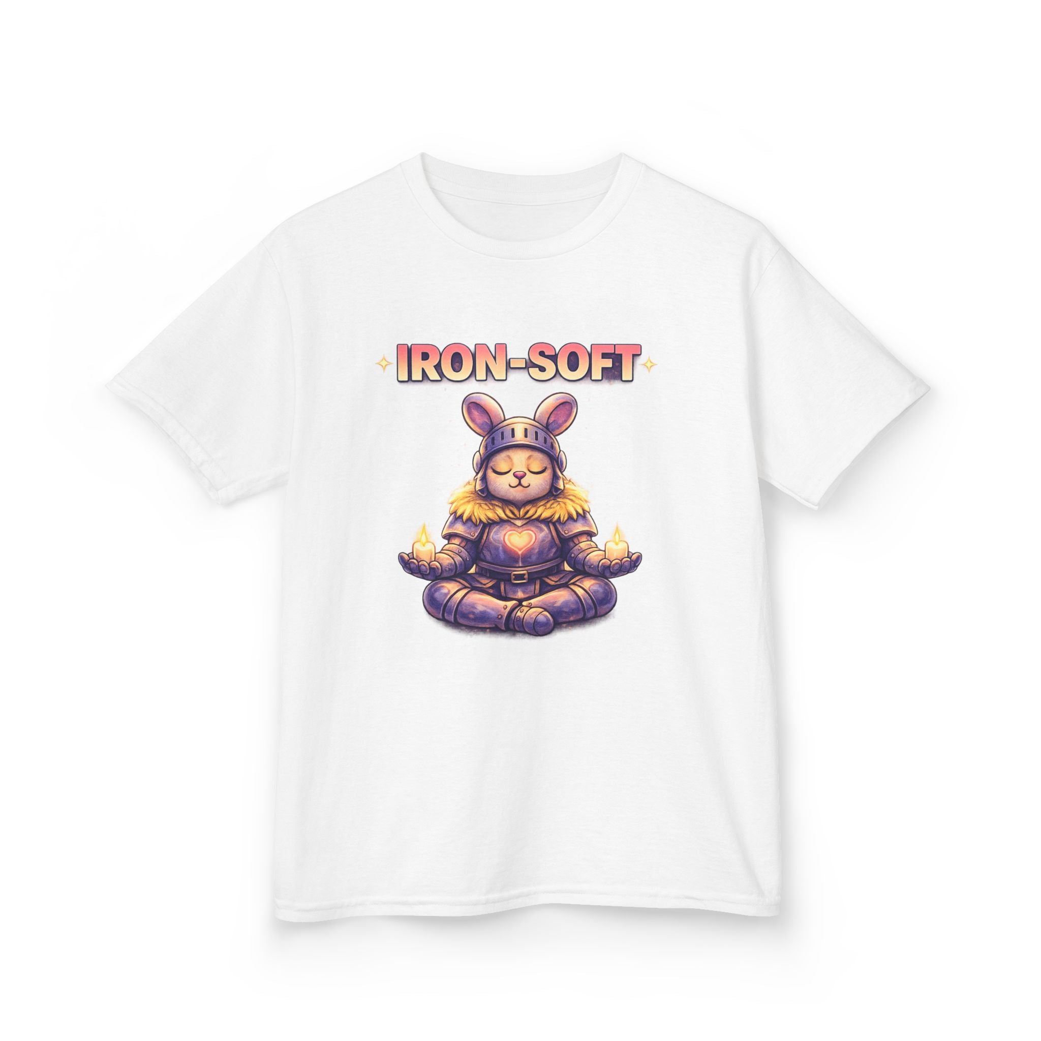 IRON-SOFT Kids T-Shirt — Strength & Gentle Resilience Tee