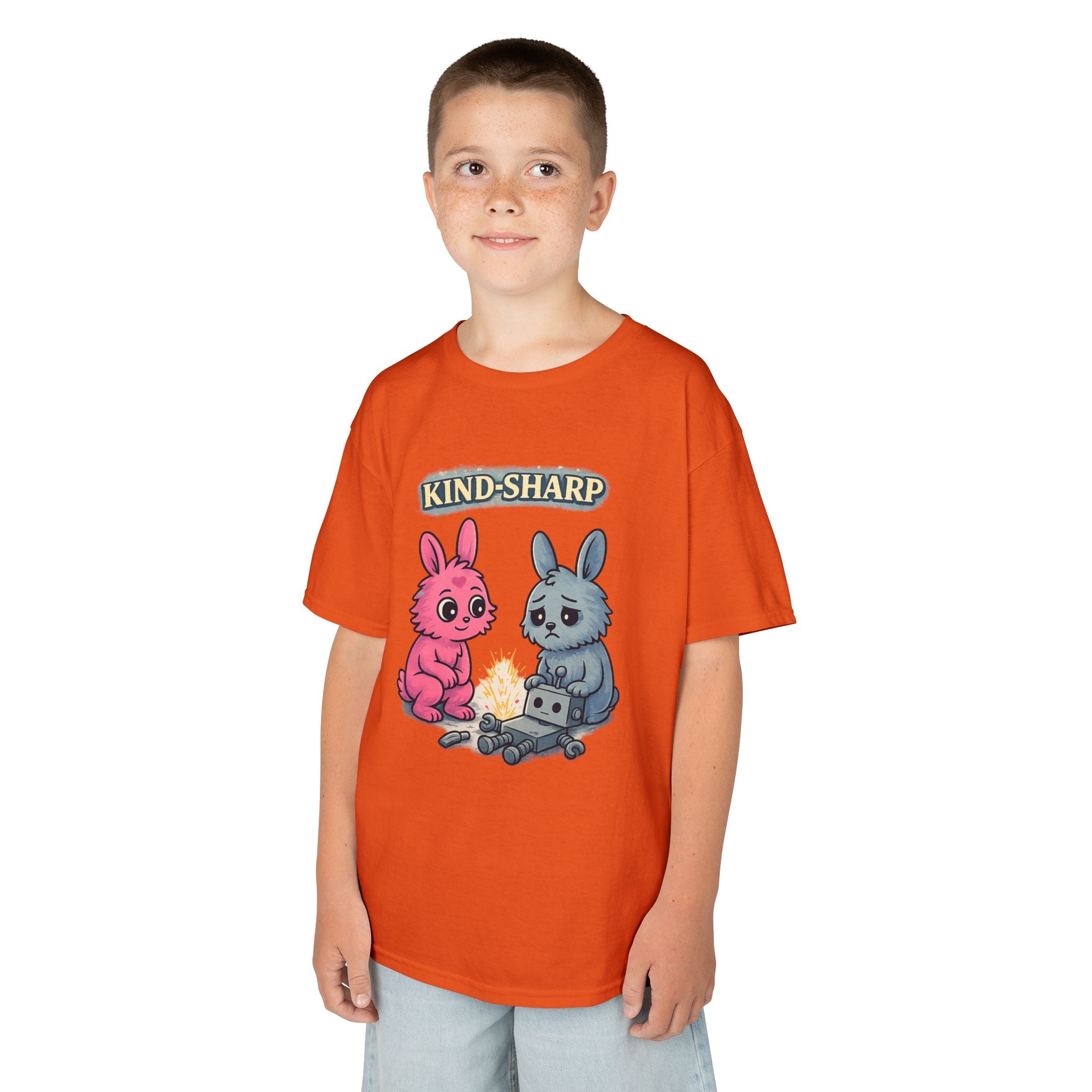 KIND-SHARP Kids T-Shirt — Boundaries & Kindness Tee