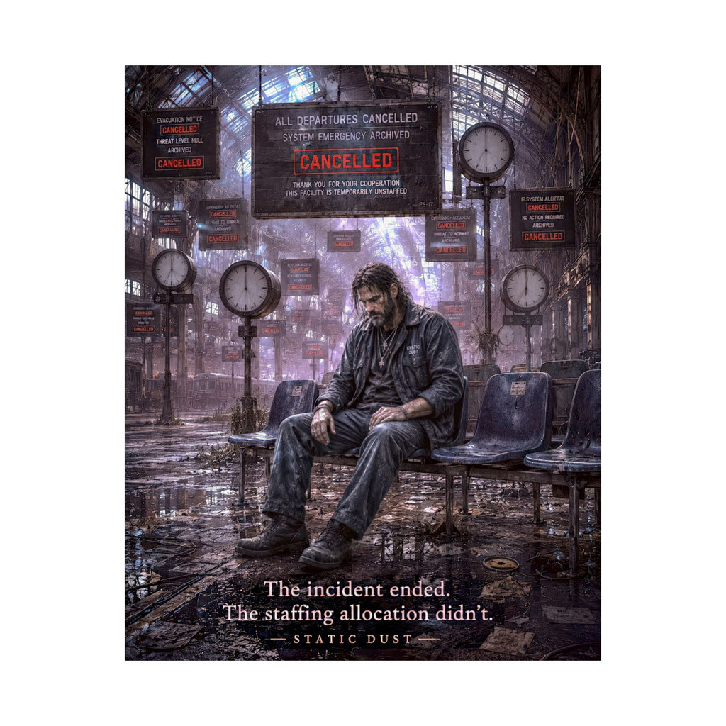 STILLNESS DEBT -  Static Dust Archive 008 | Fine Art Print | Archive Reproduction | Museum Print