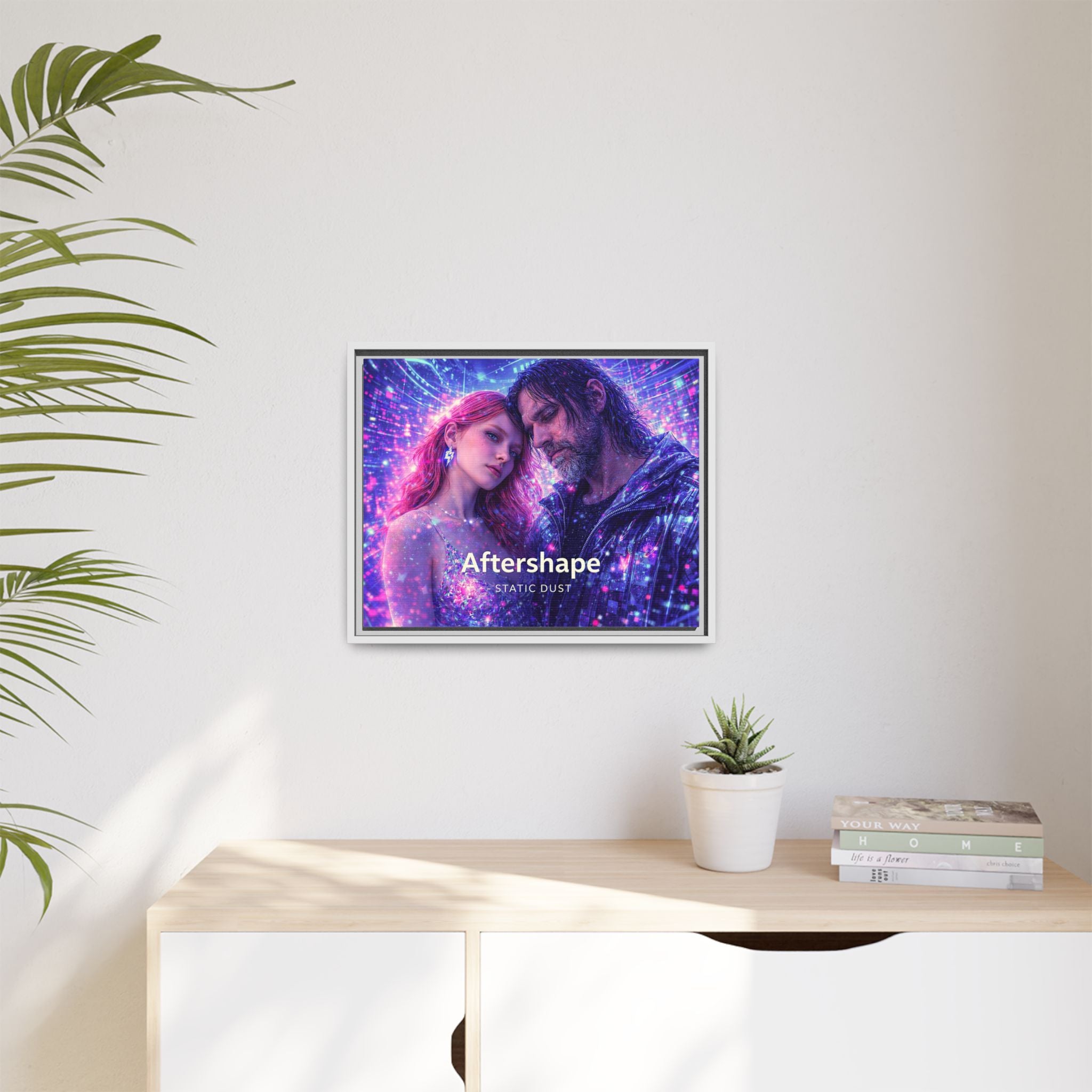 Aftershape Framed Canvas Print