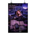 The Project Survived Out of Spite | Burnout Wall Art | Creative Resilience Print | Archive Print | Static Dust