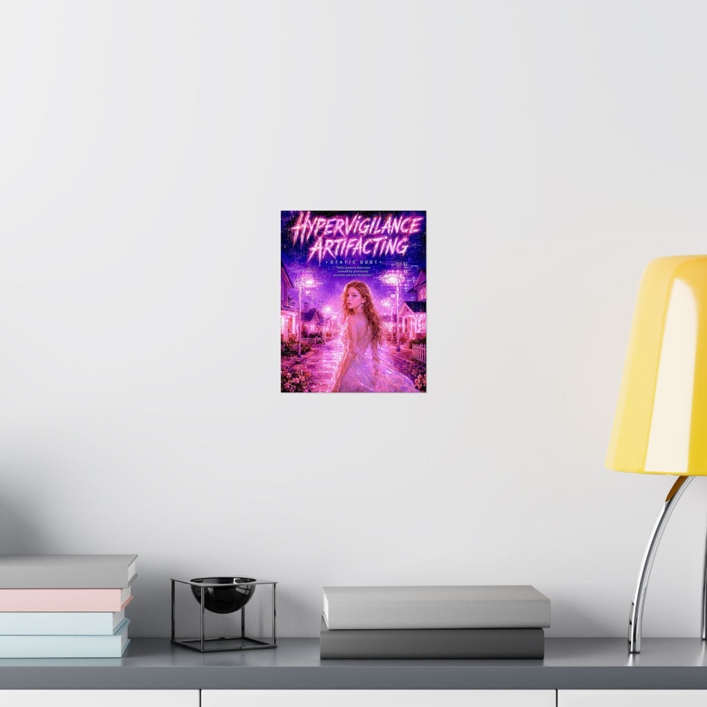 Hypervigilance Artifacting | Psychological Wall Art Print | Static Dust Visual Lexicon