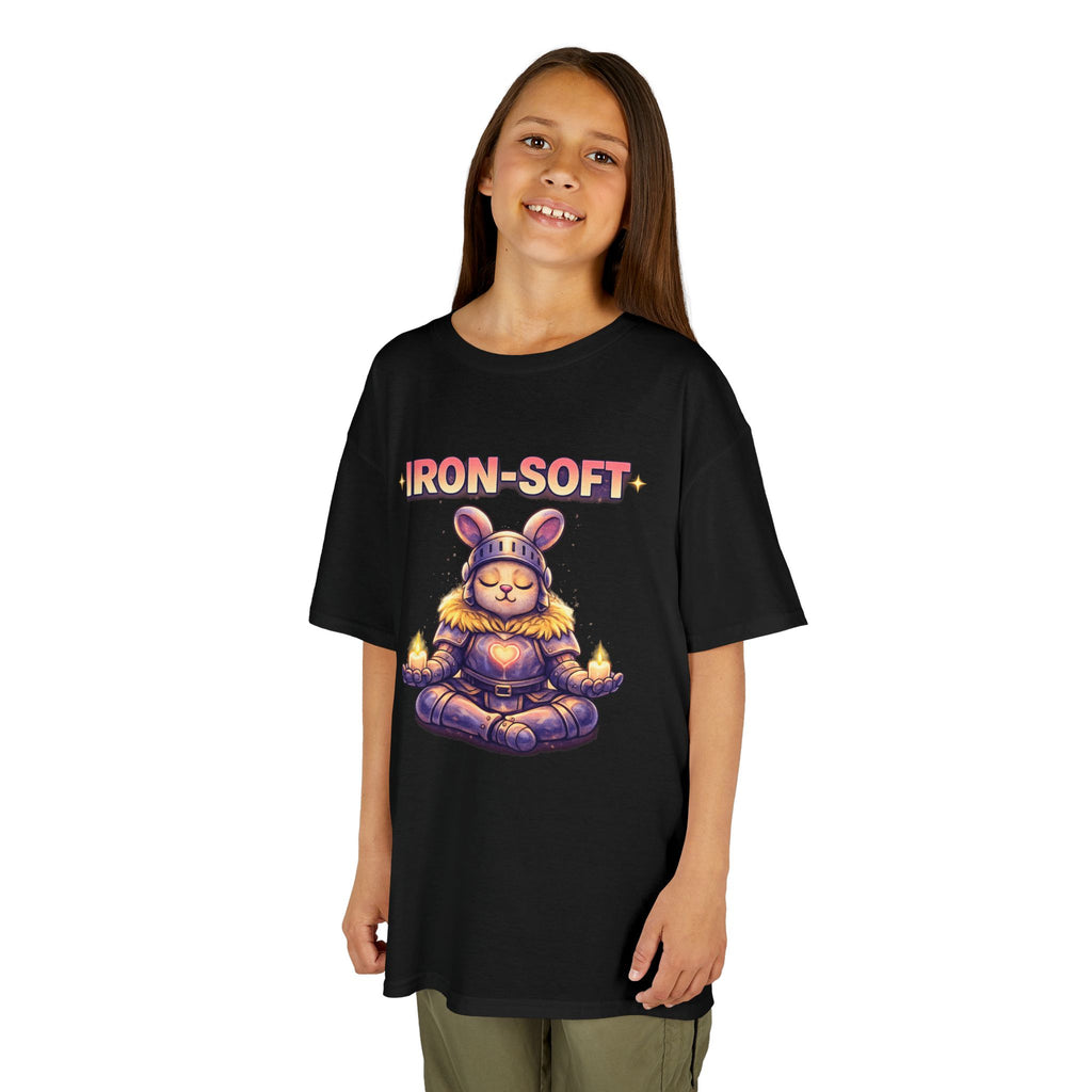 IRON-SOFT Kids T-Shirt — Strength & Gentle Resilience Tee