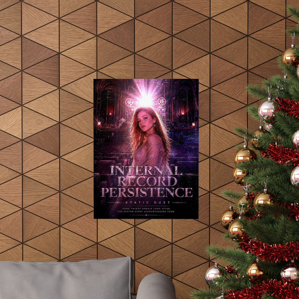 Internal Record Persistence | Emotional Wall Art Print | Static Dust Visual Lexicon