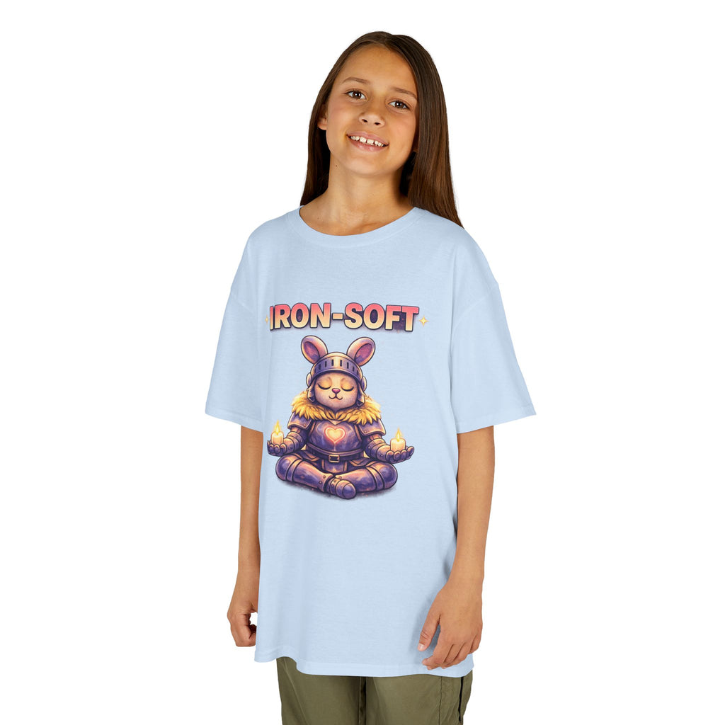 IRON-SOFT Kids T-Shirt — Strength & Gentle Resilience Tee