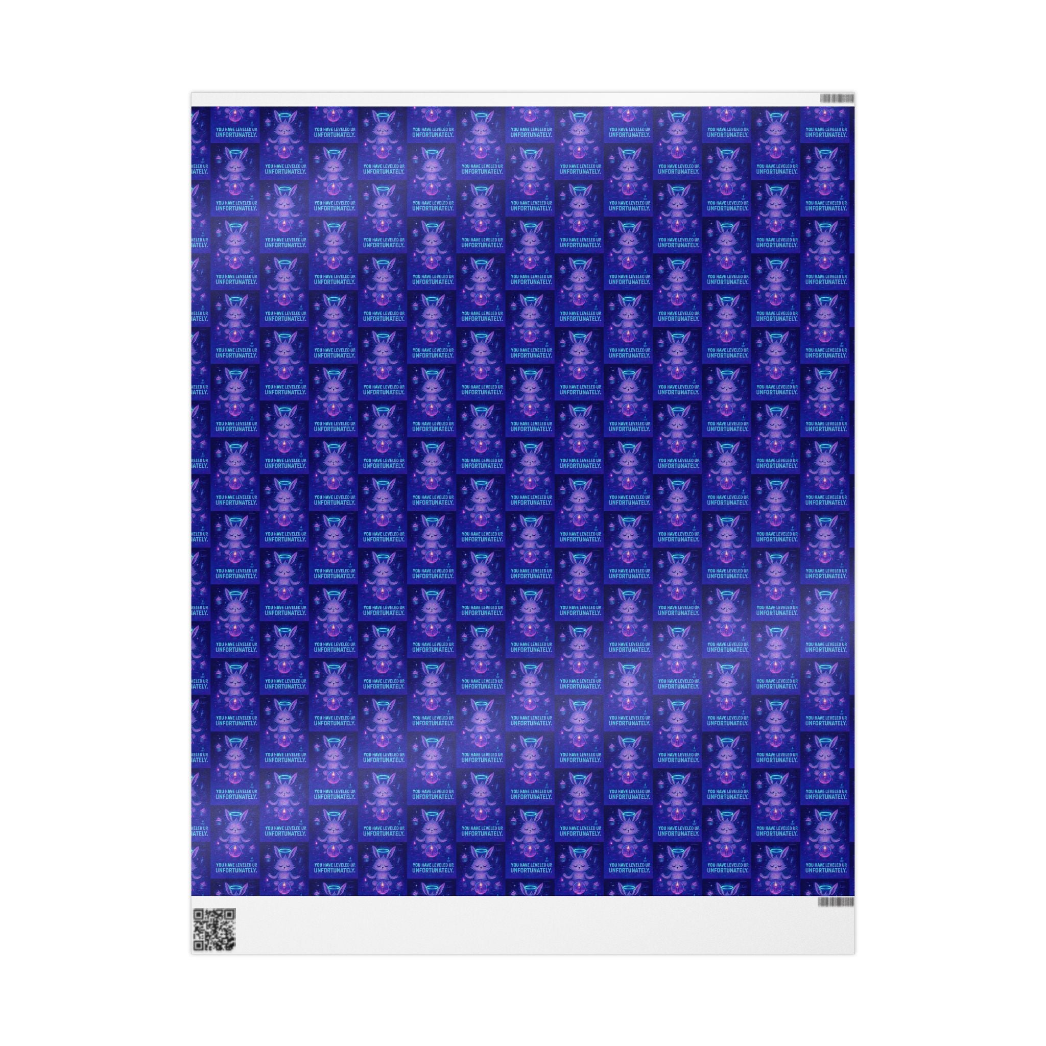 Wrapping Paper - Ascended Error Birthday Wrap “You Have Levelled Up. Unfortunately.”