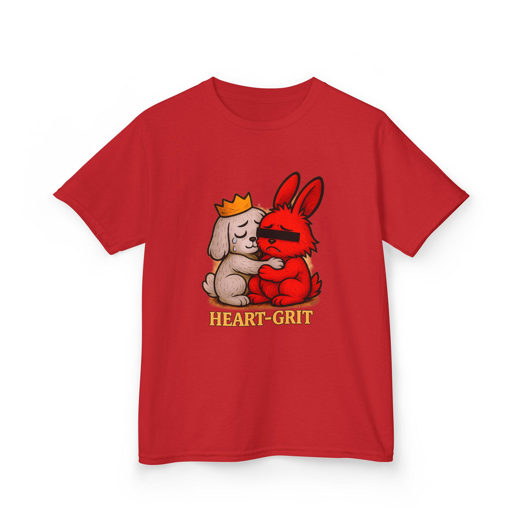 HEART-GRIT Kids T-Shirt - Emotional Strength & Resilience Tee