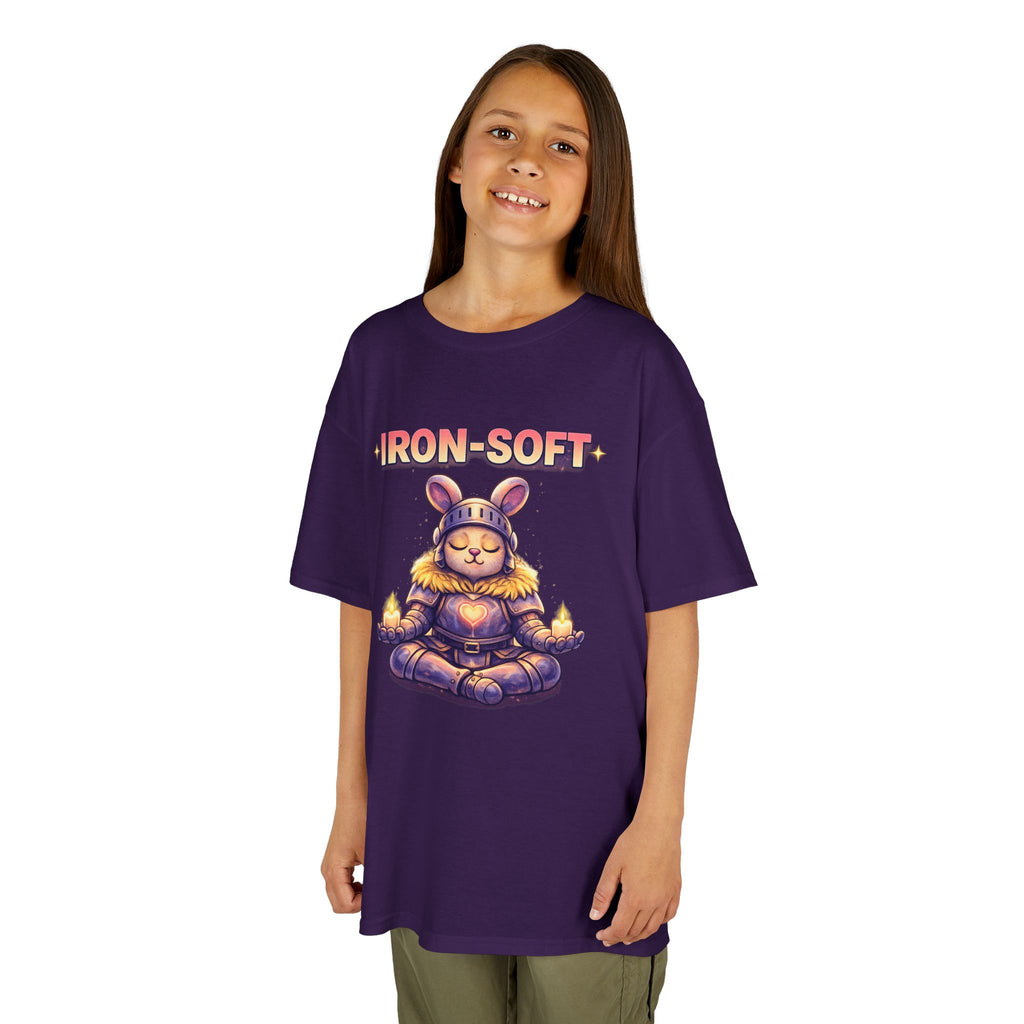 IRON-SOFT Kids T-Shirt — Strength & Gentle Resilience Tee
