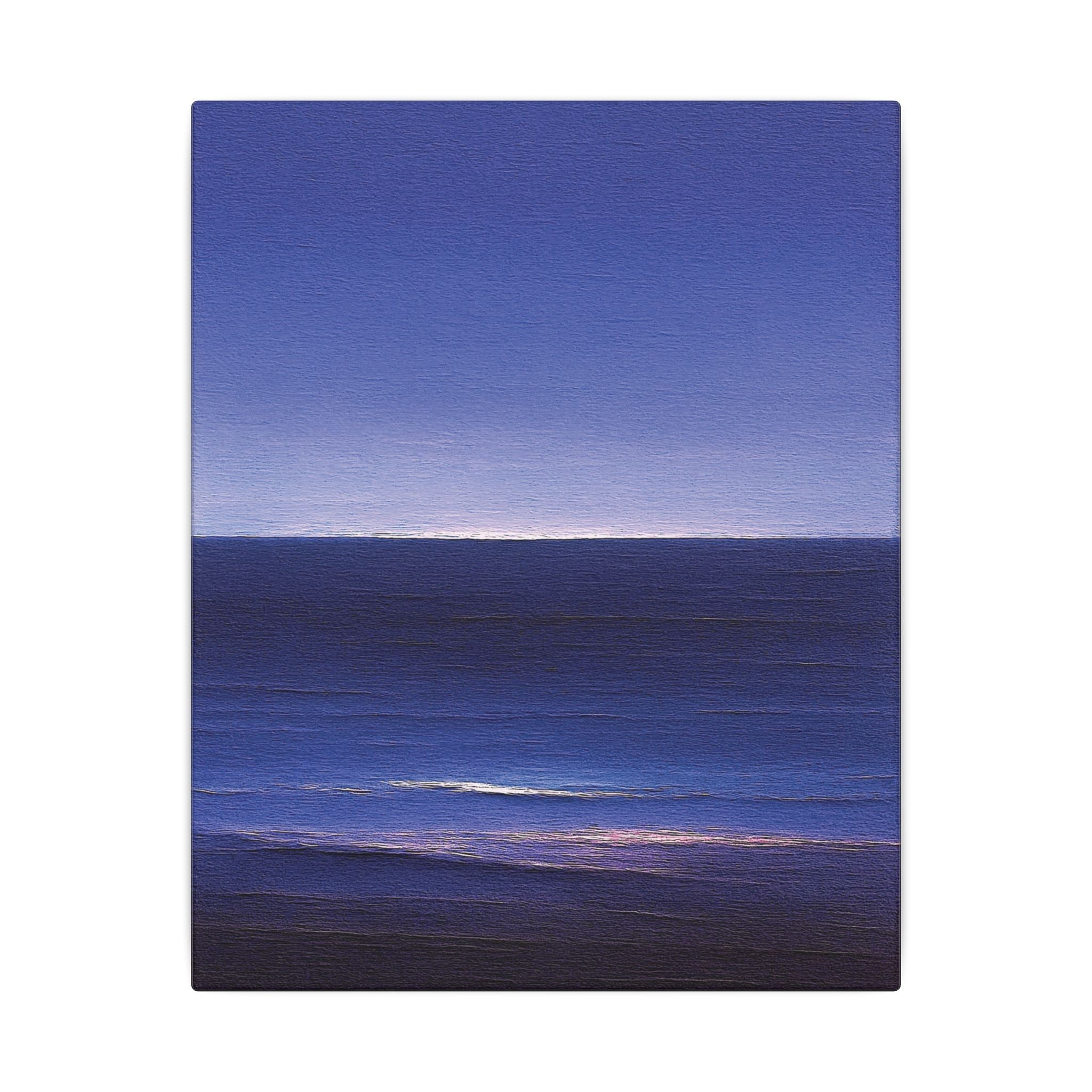 Night's Last Glow — Framed Art Print
