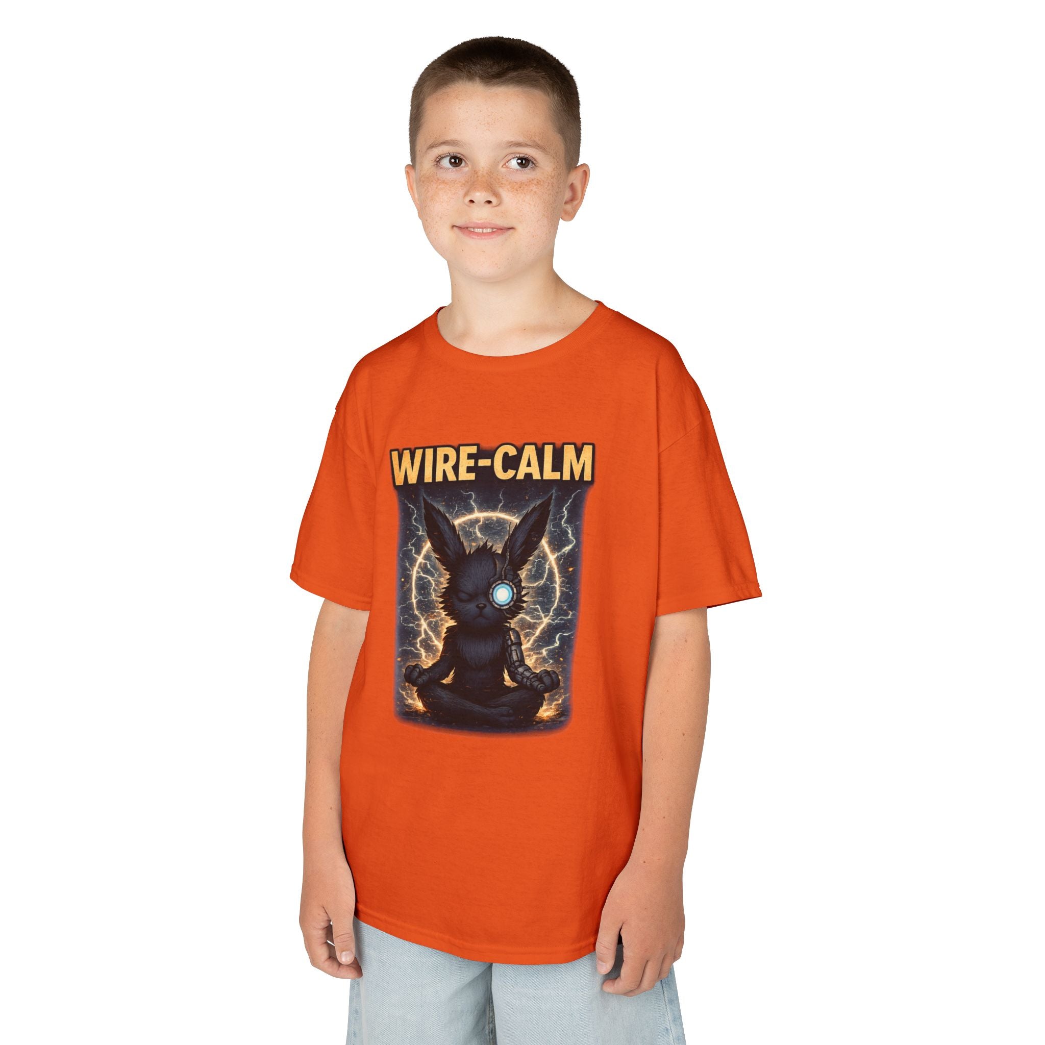WIRE-CALM Kids T-Shirt — Focus & Calm Under Pressure Tee