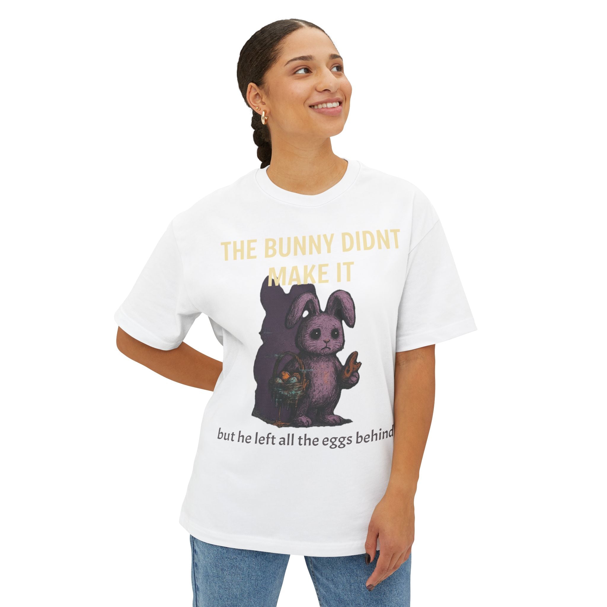 Copy of Dark Humor Easter Bunny Shirt – Funny Easter T-Shirt “The Bunny Didn’t Make It” – Sarcastic Easter Tee – Adult Easter Humor Gift
