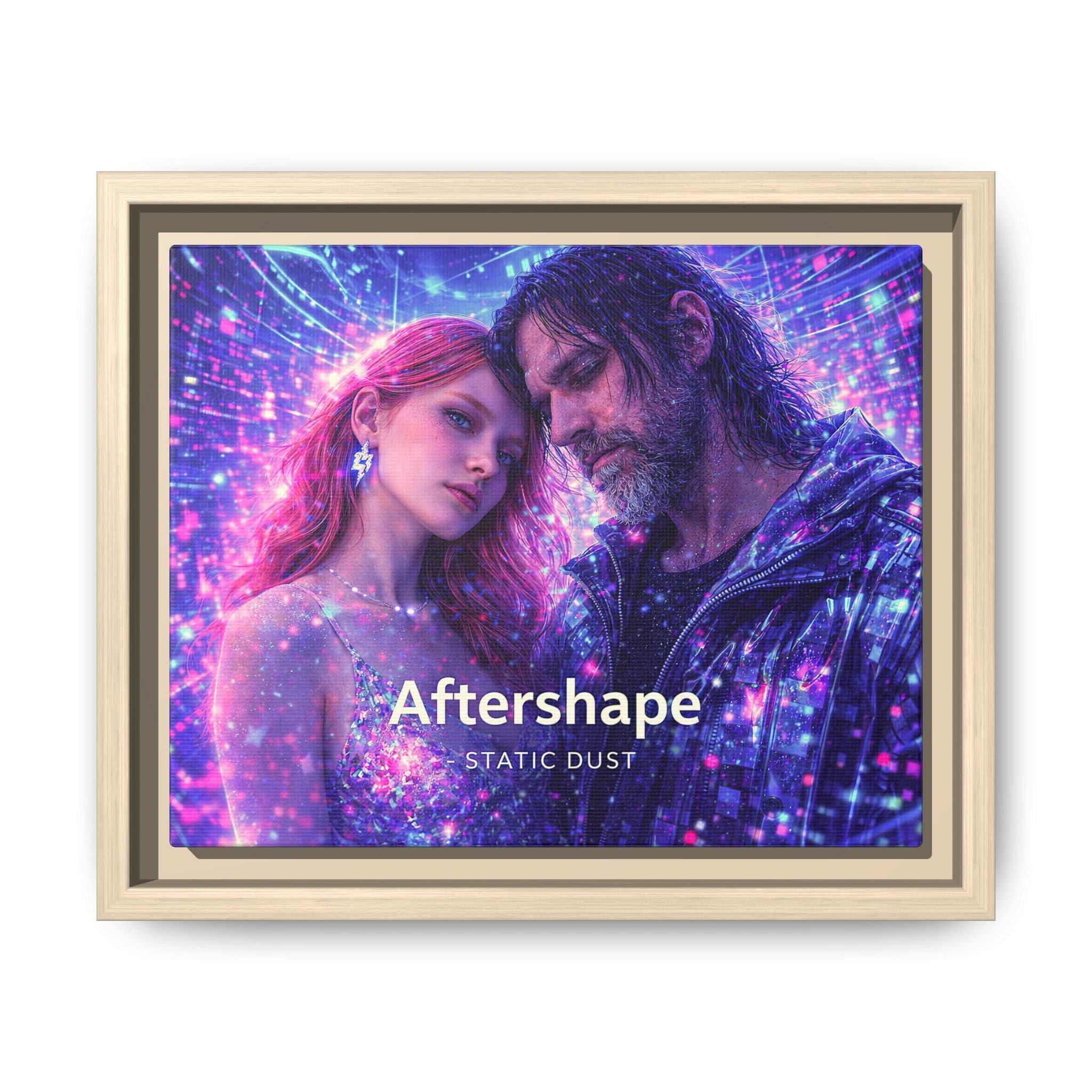 Aftershape Framed Canvas Print
