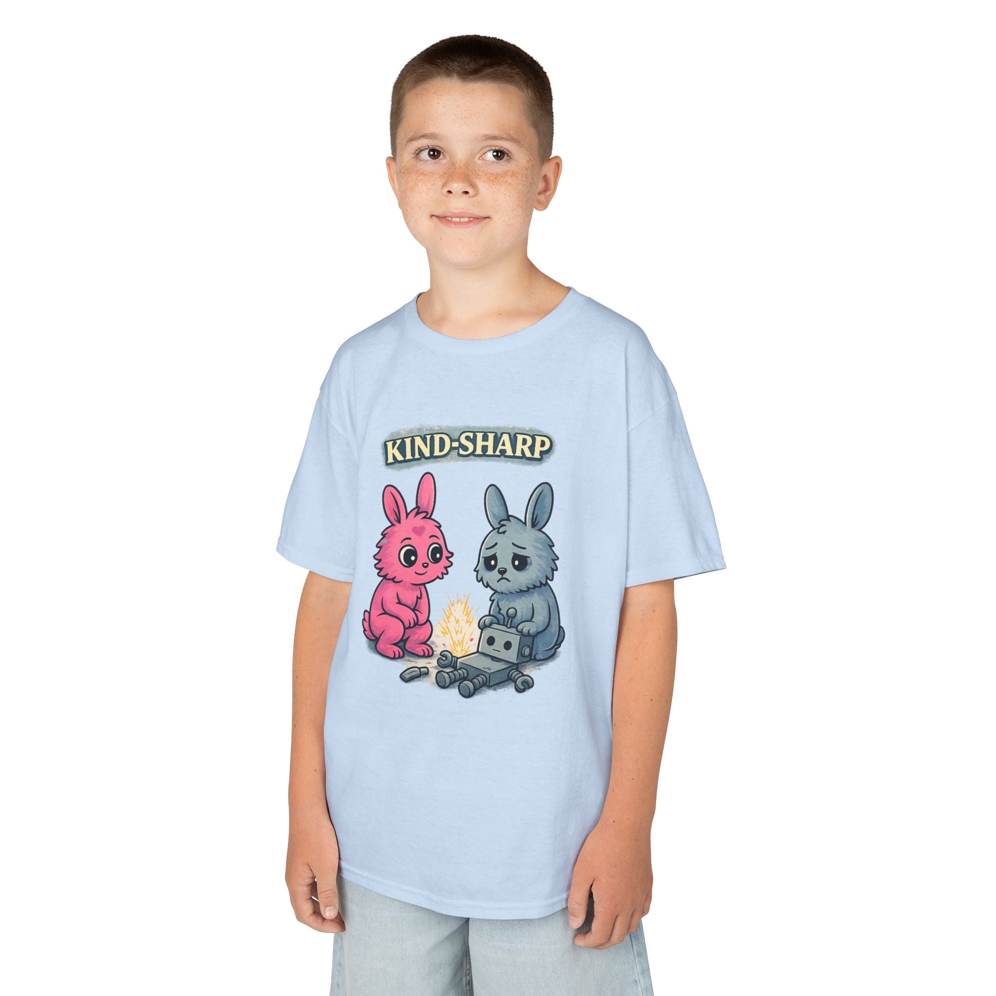 KIND-SHARP Kids T-Shirt — Boundaries & Kindness Tee