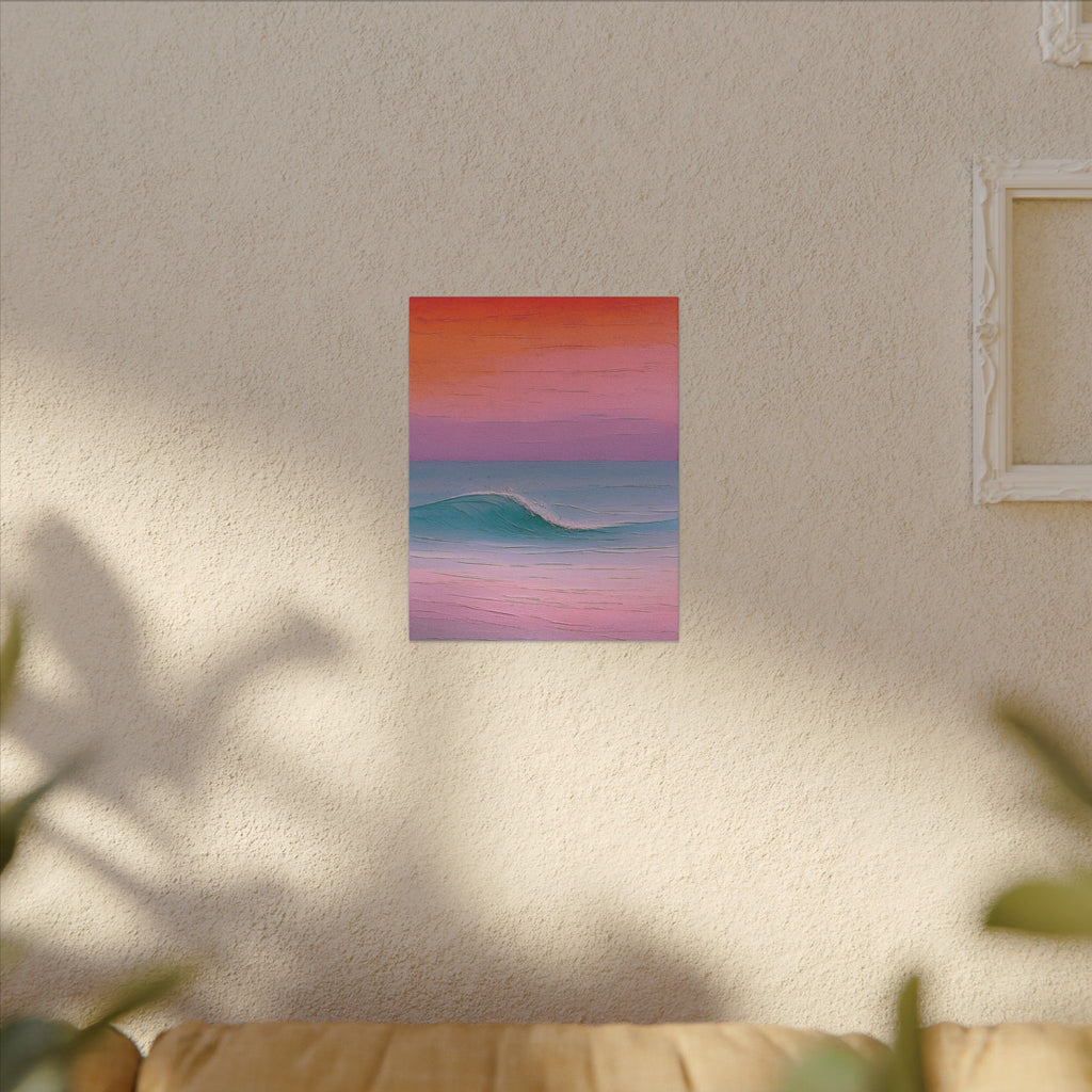 Evening's Quiet Pulse — Framed Art Print