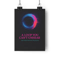 THE LOOP YOU CAN’T UNHEAR — A Word for the Memory That Won’t Stop Replaying (Digital Download, Grief Art Print, Trauma Language)