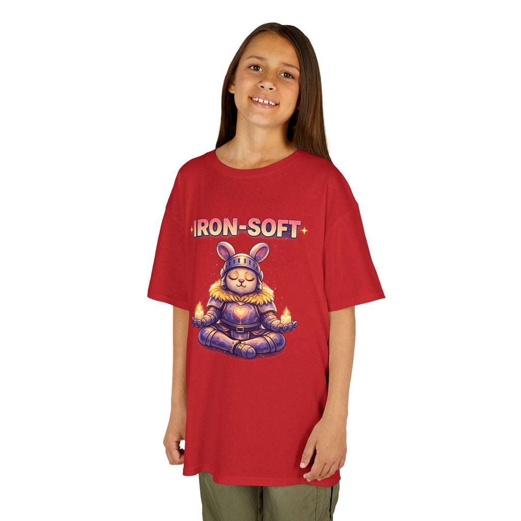 IRON-SOFT Kids T-Shirt — Strength & Gentle Resilience Tee