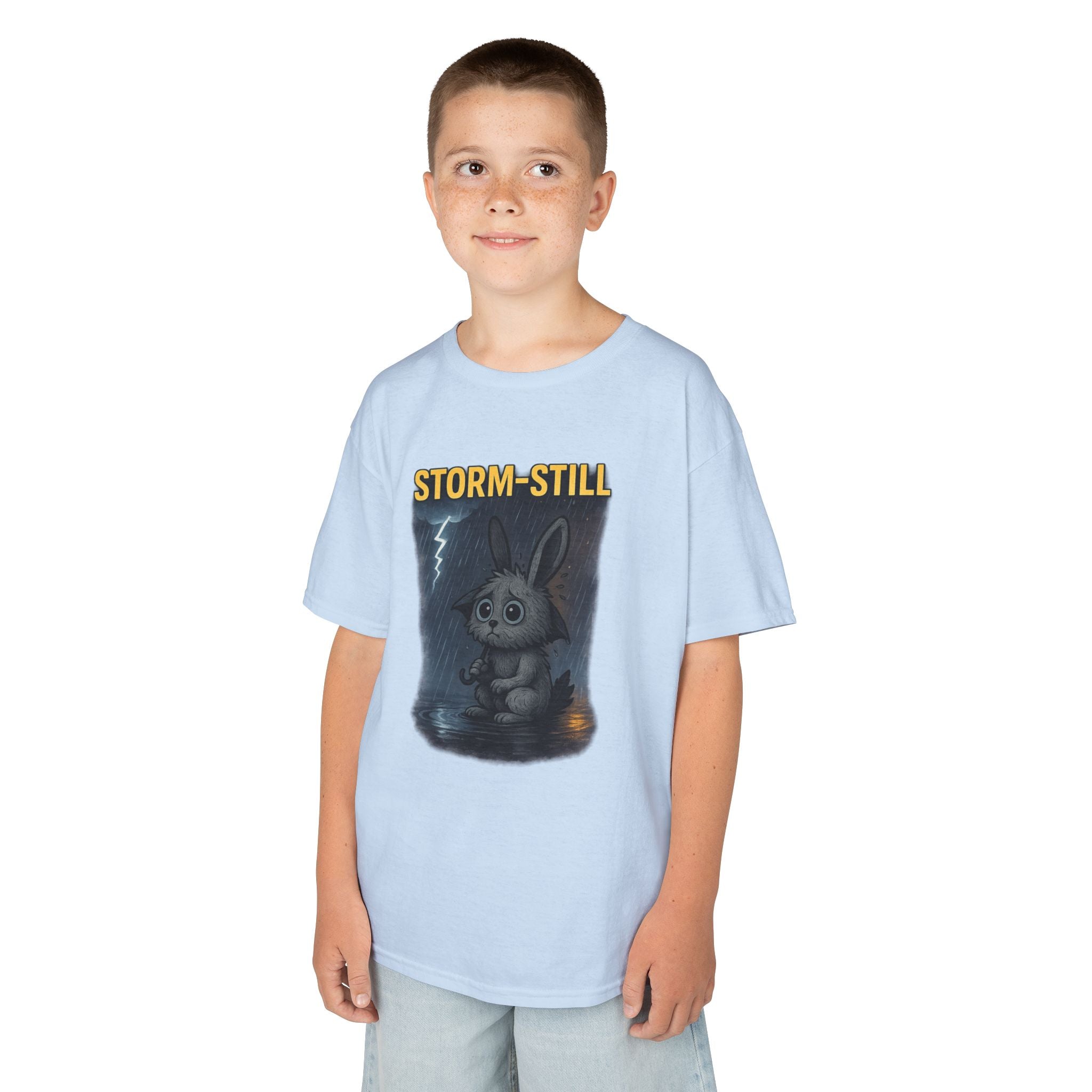 STORM-STILL Kids T-Shirt — Calm & Emotional Regulation Tee